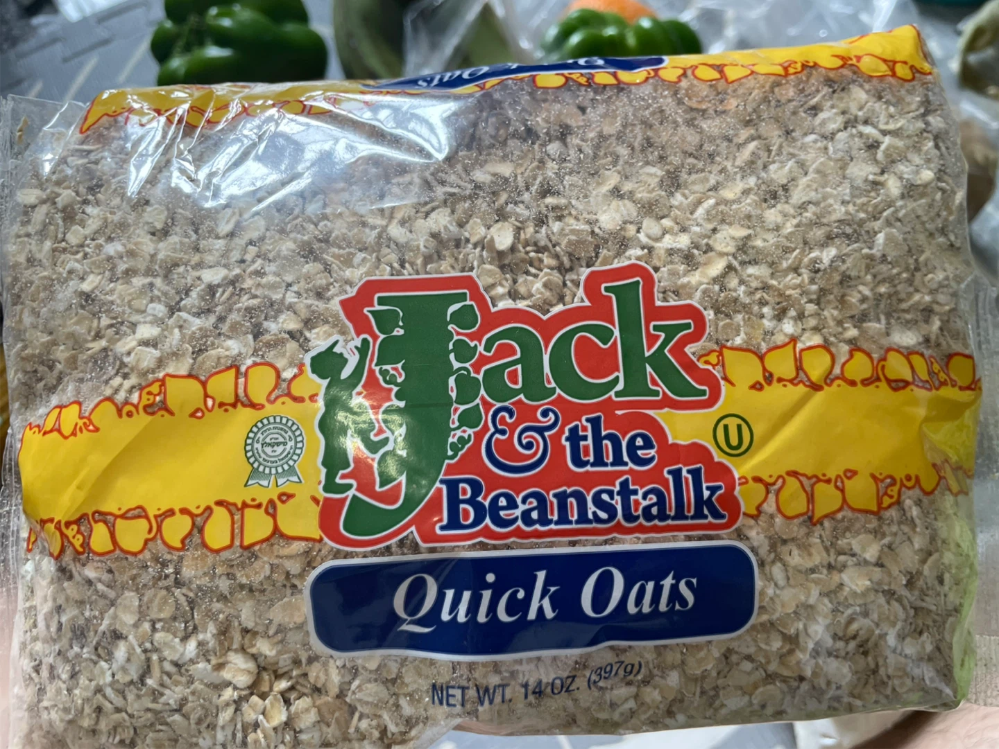 ⚽️Jack & the Beanstalk Quick Oats 14 oz