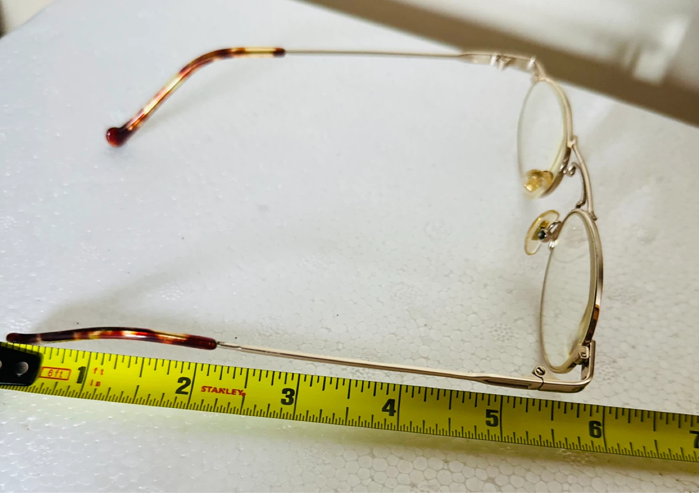 Gold Tone Oval Eyeglasses - photo 4