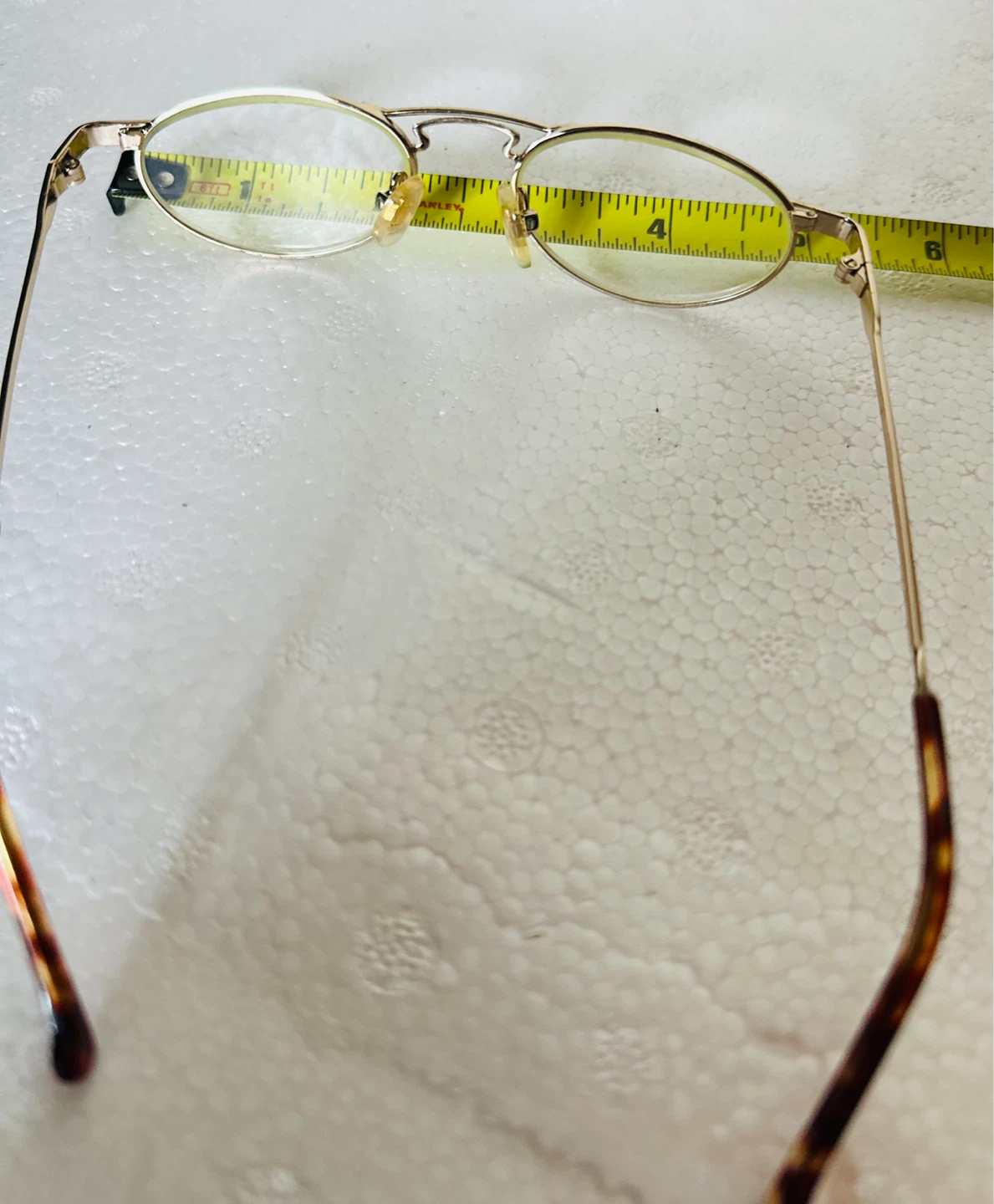 Gold Tone Oval Eyeglasses - photo 2