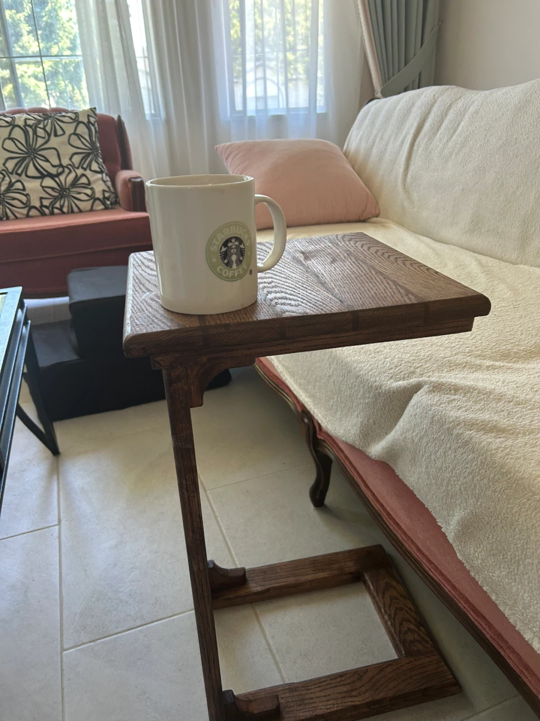 Wooden C-Table