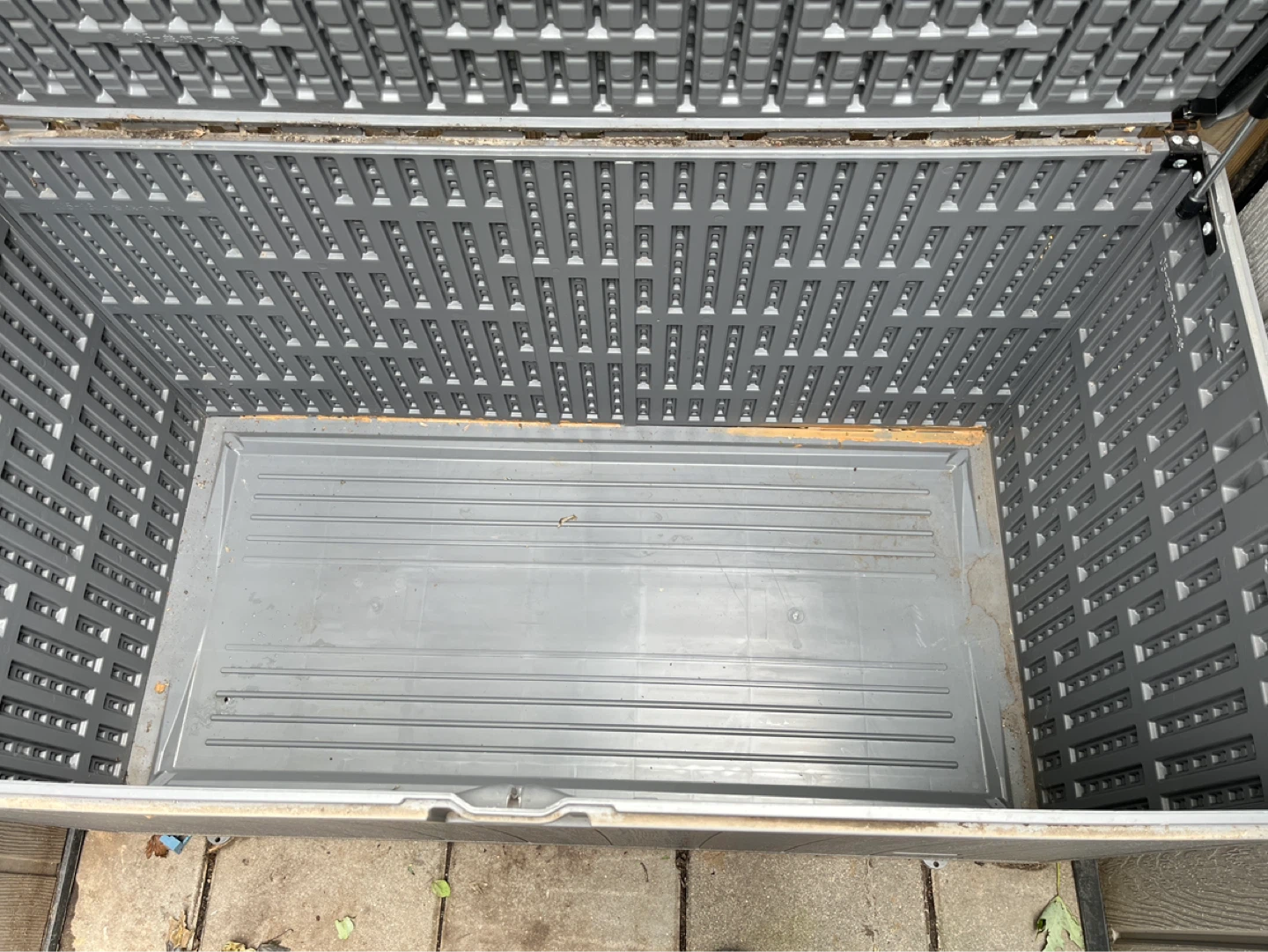 Grey Storage Deck Box - photo 2