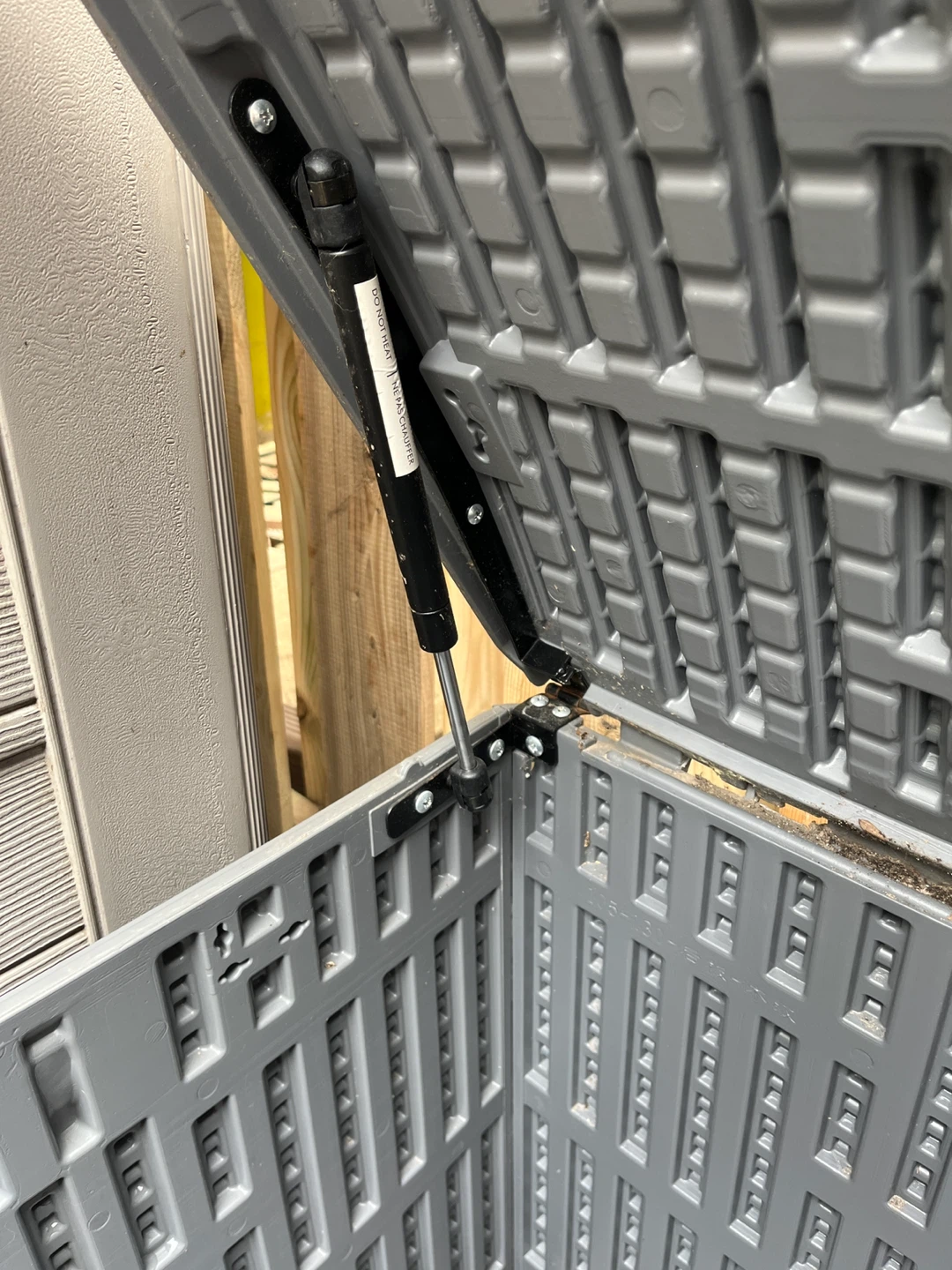 Grey Storage Deck Box - photo 3