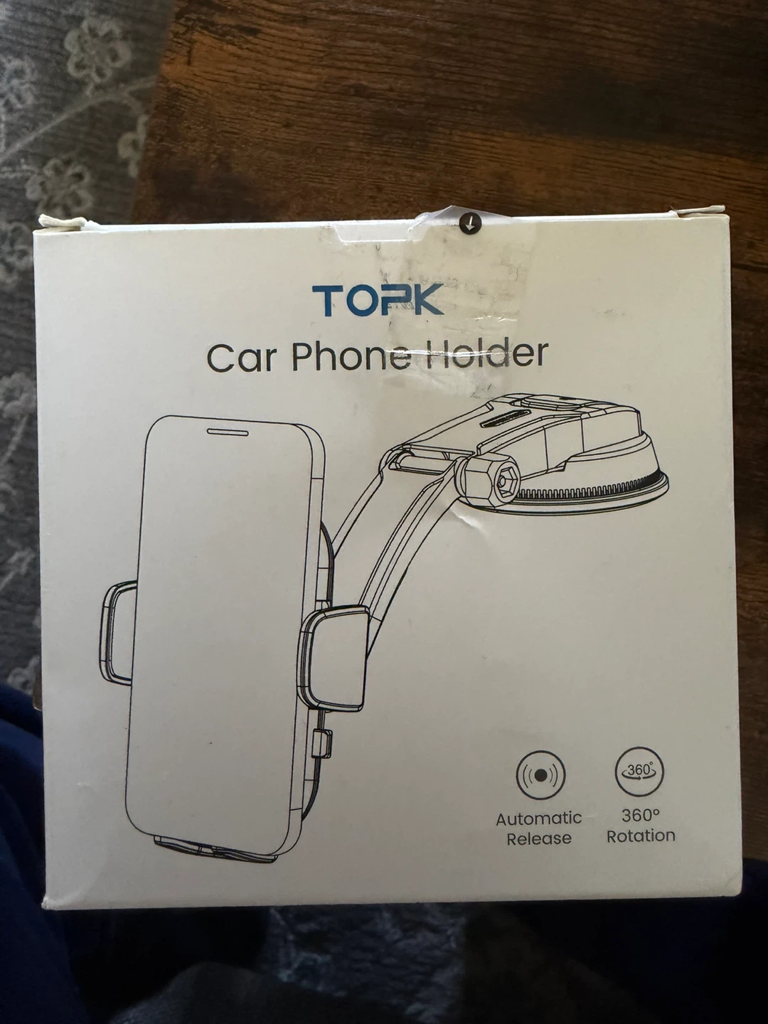 TOPK Car Phone Holder