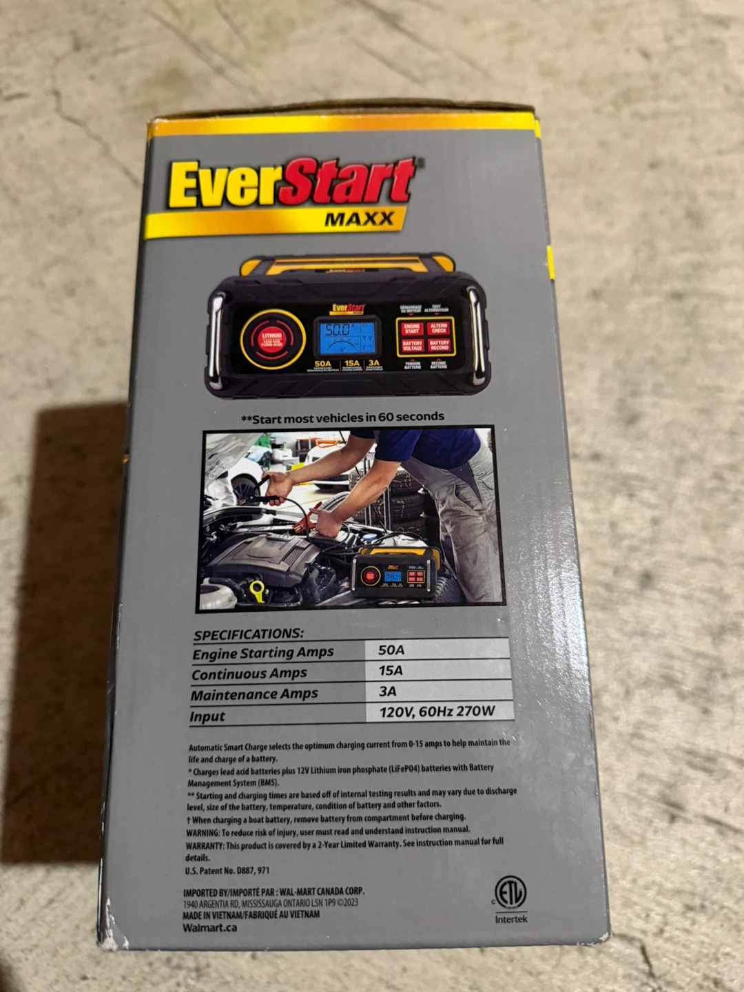 EverStart MAXX 50-Amp Battery Charger - photo 2