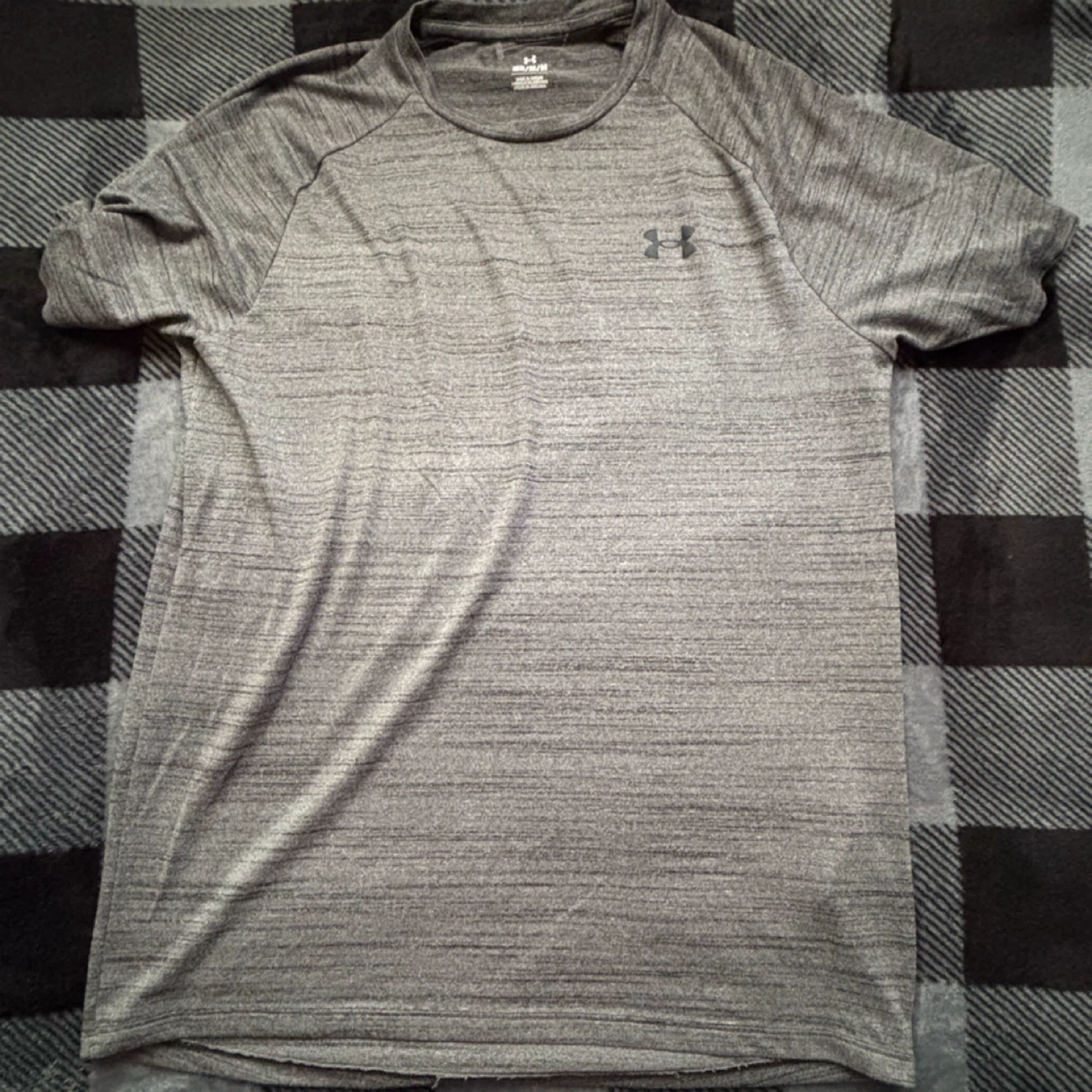 Under Armour - Grey Heather T-Shirt - *Size Men Medium* - photo 2