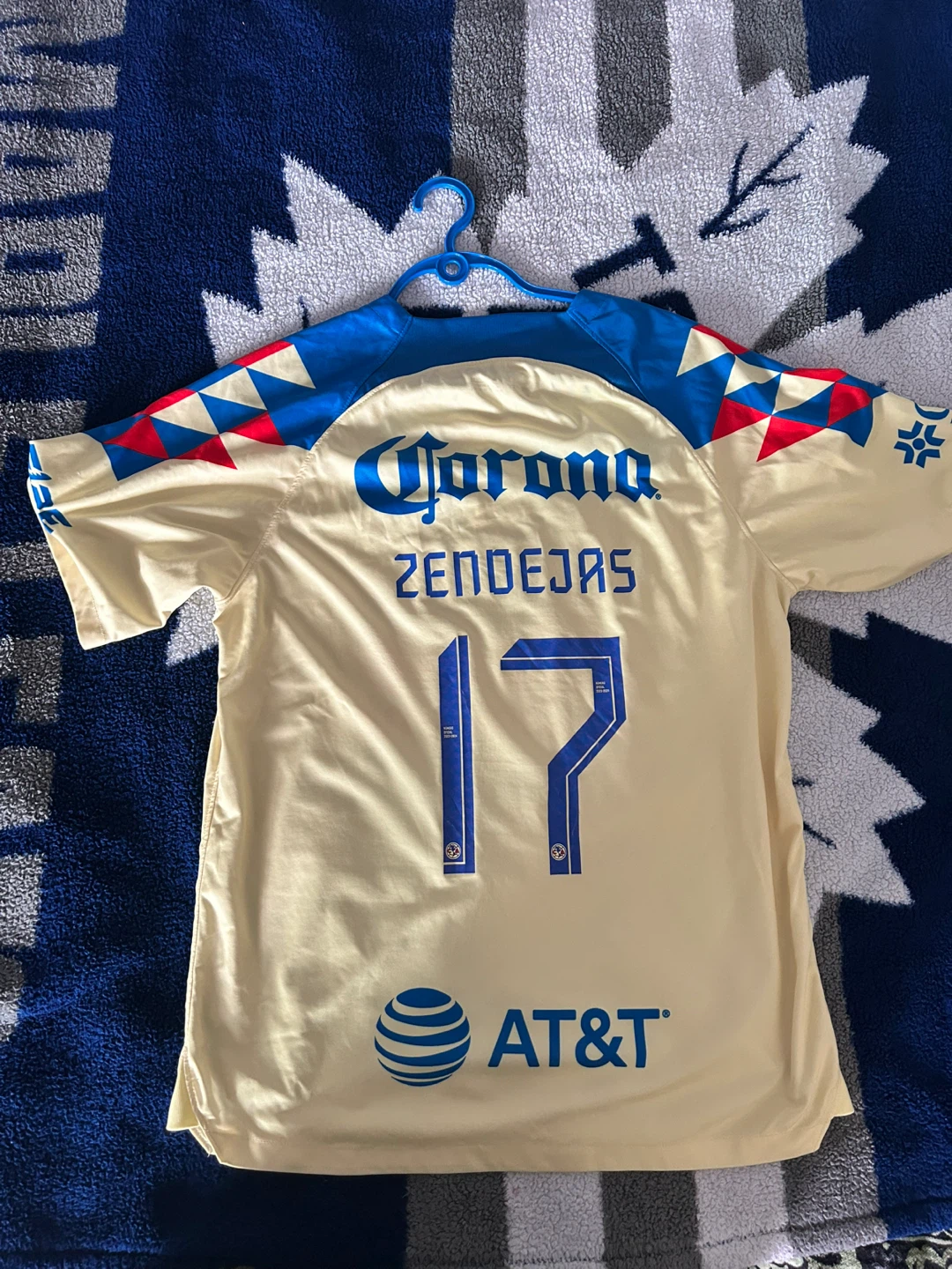 Club América Soccer Jersey Zendejas #17 - photo 2