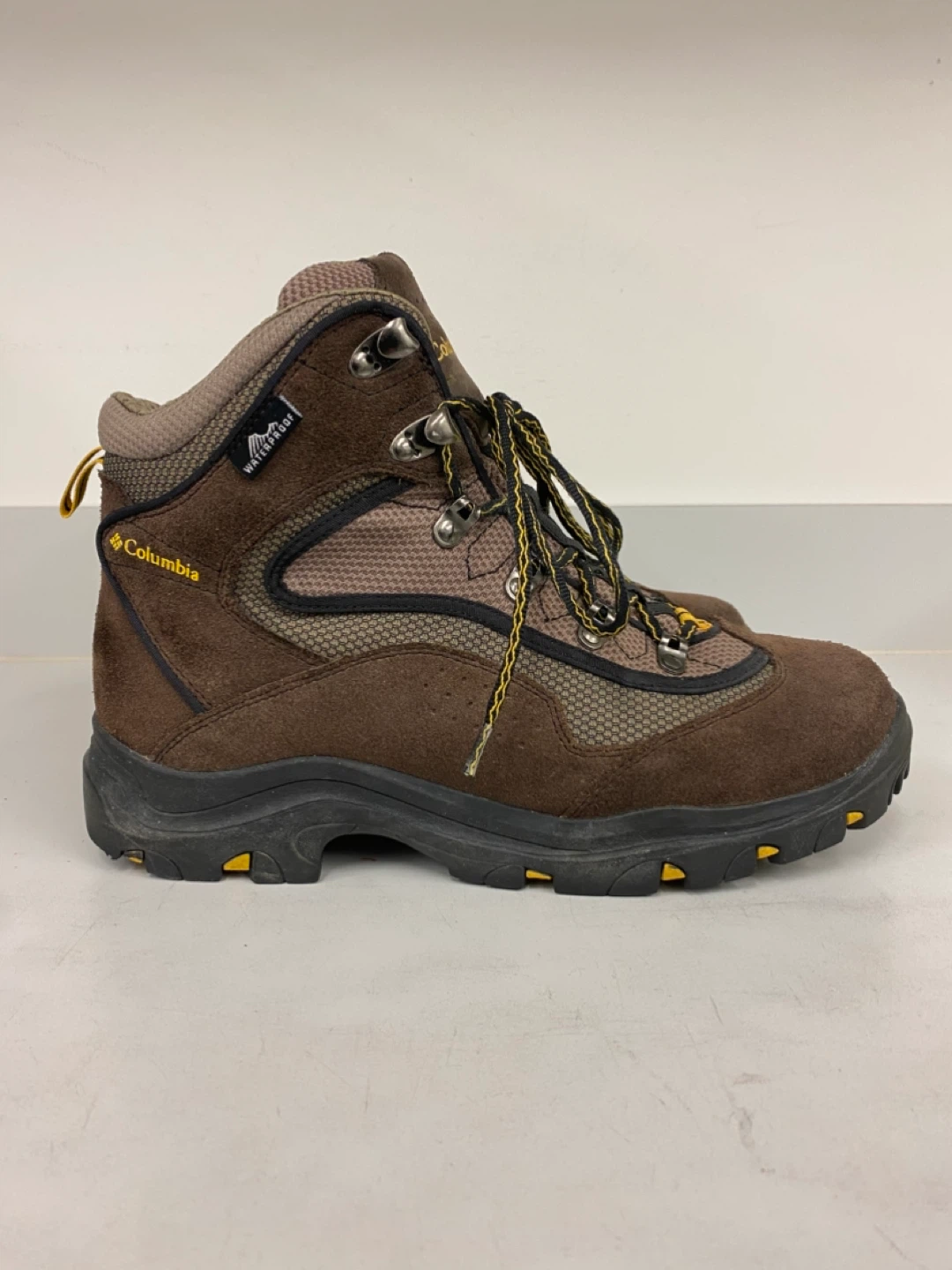 COLUMBIA Bonanza Peak Brown Suede Hiking Boots Men’s - 9.5