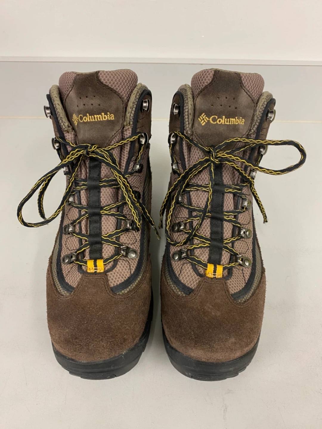 COLUMBIA Bonanza Peak Brown Suede Hiking Boots Men’s - 9.5 - photo 2