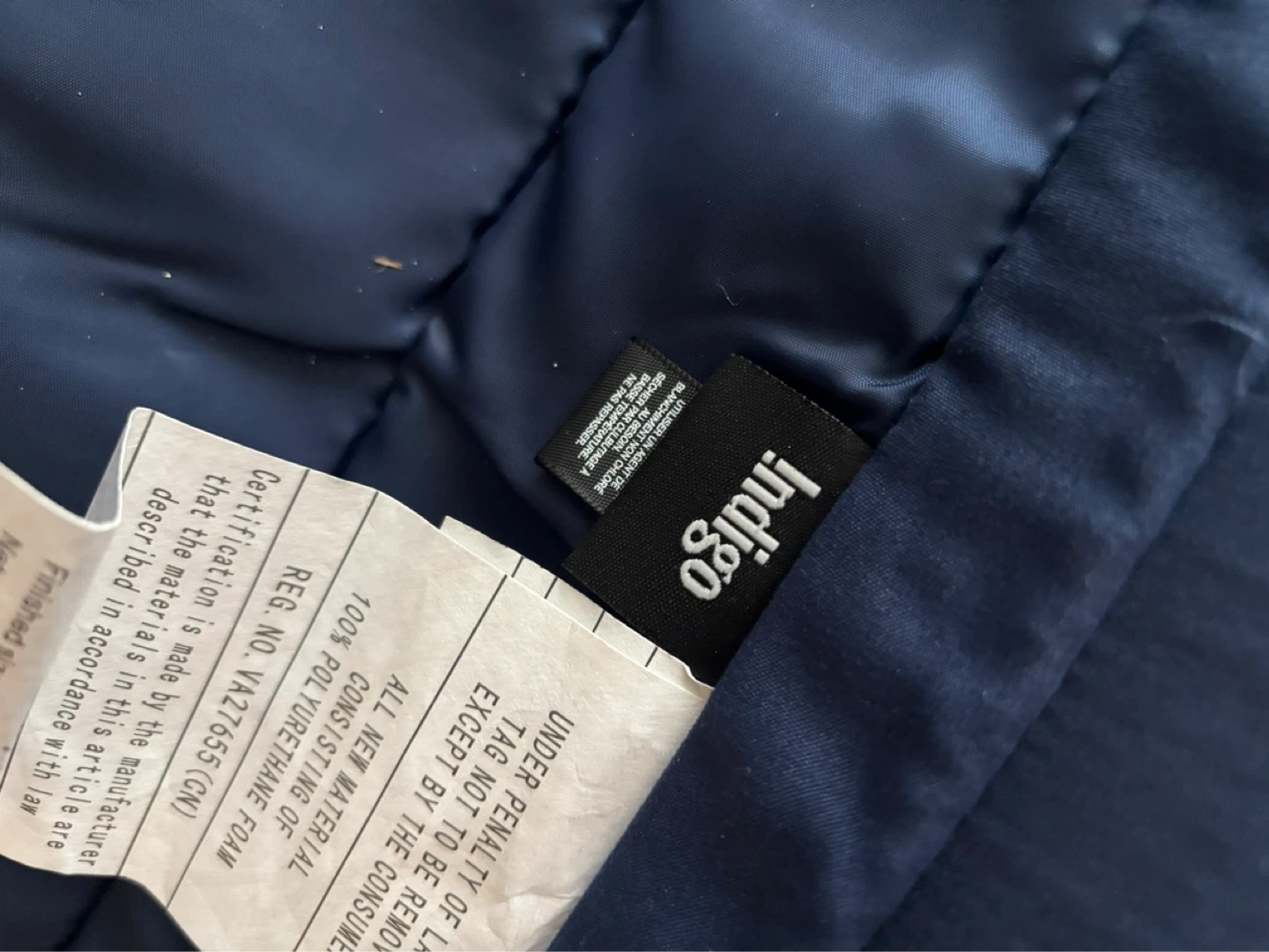Indigo long picnic mat - photo 3
