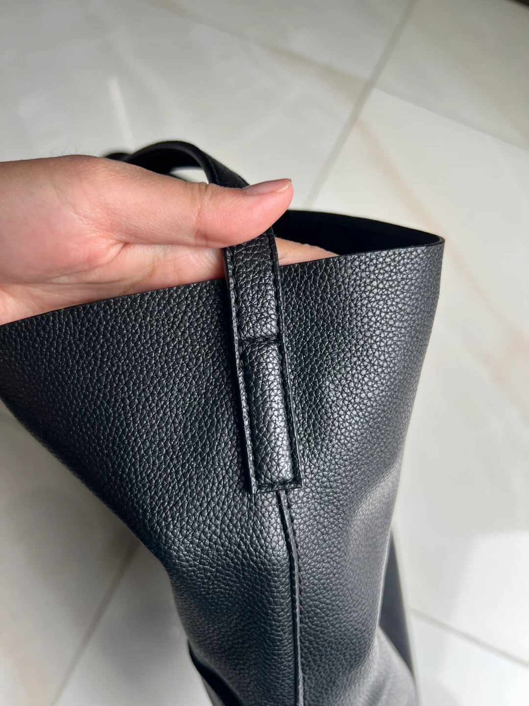 Oak + Fort Faux Leather Tote Bag - photo 5