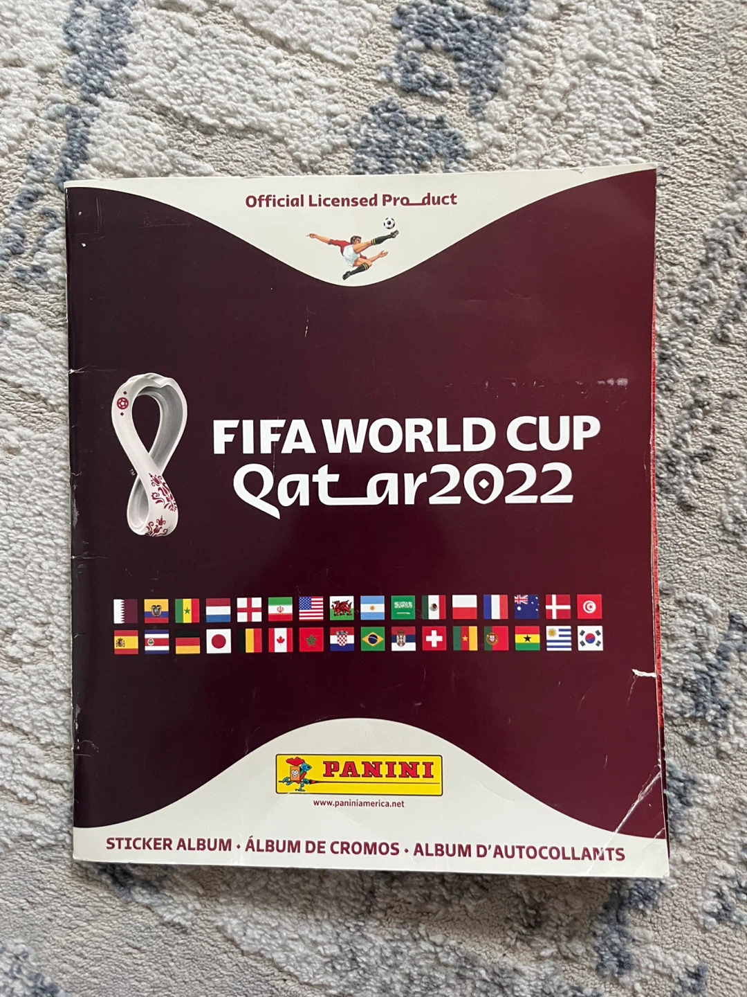World Cup 2022 sticker album complete with all 670 stickers