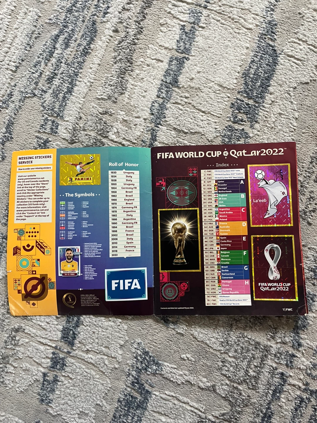 World Cup 2022 sticker album complete with all 670 stickers - photo 2