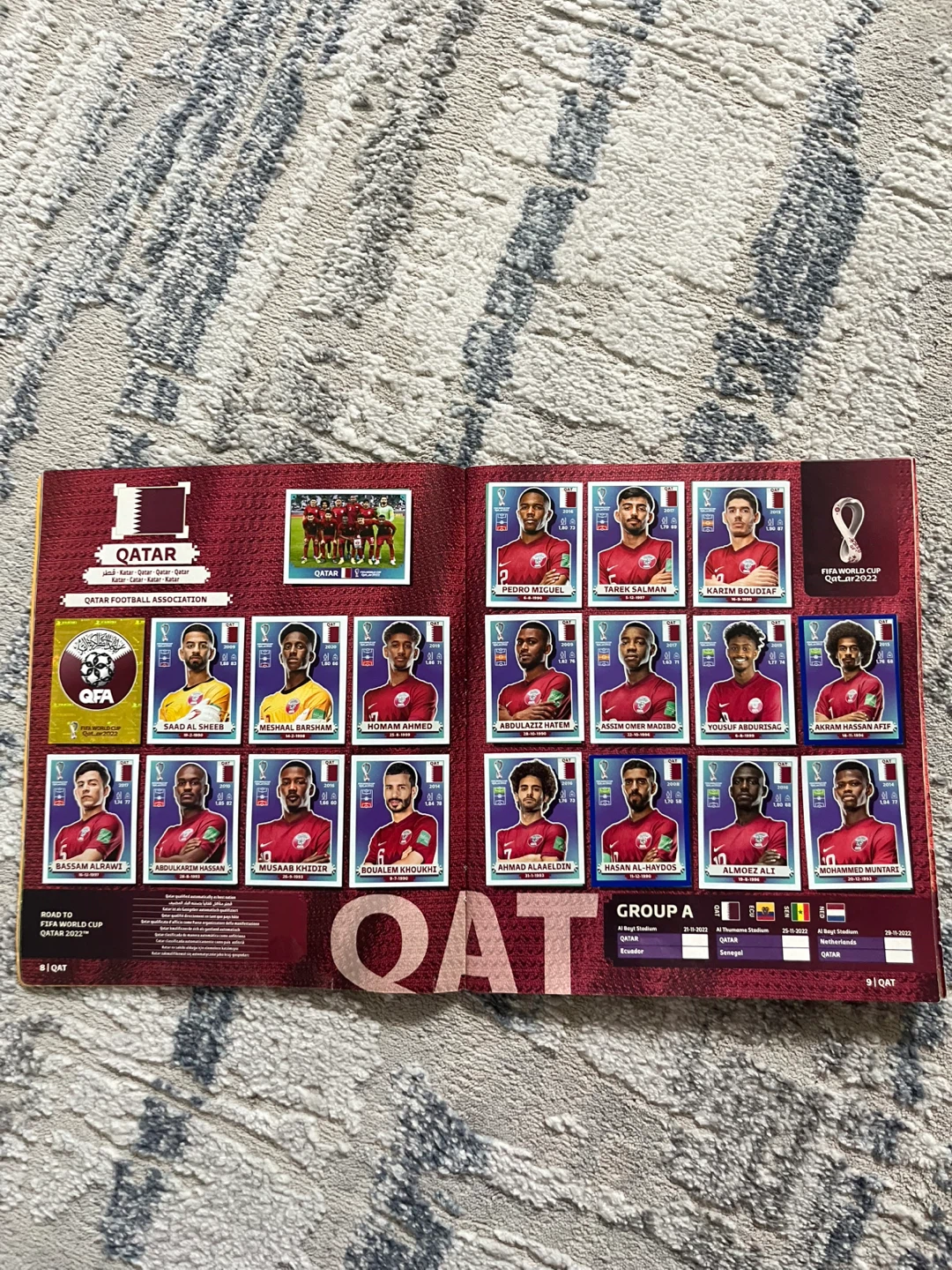 World Cup 2022 sticker album complete with all 670 stickers - photo 4