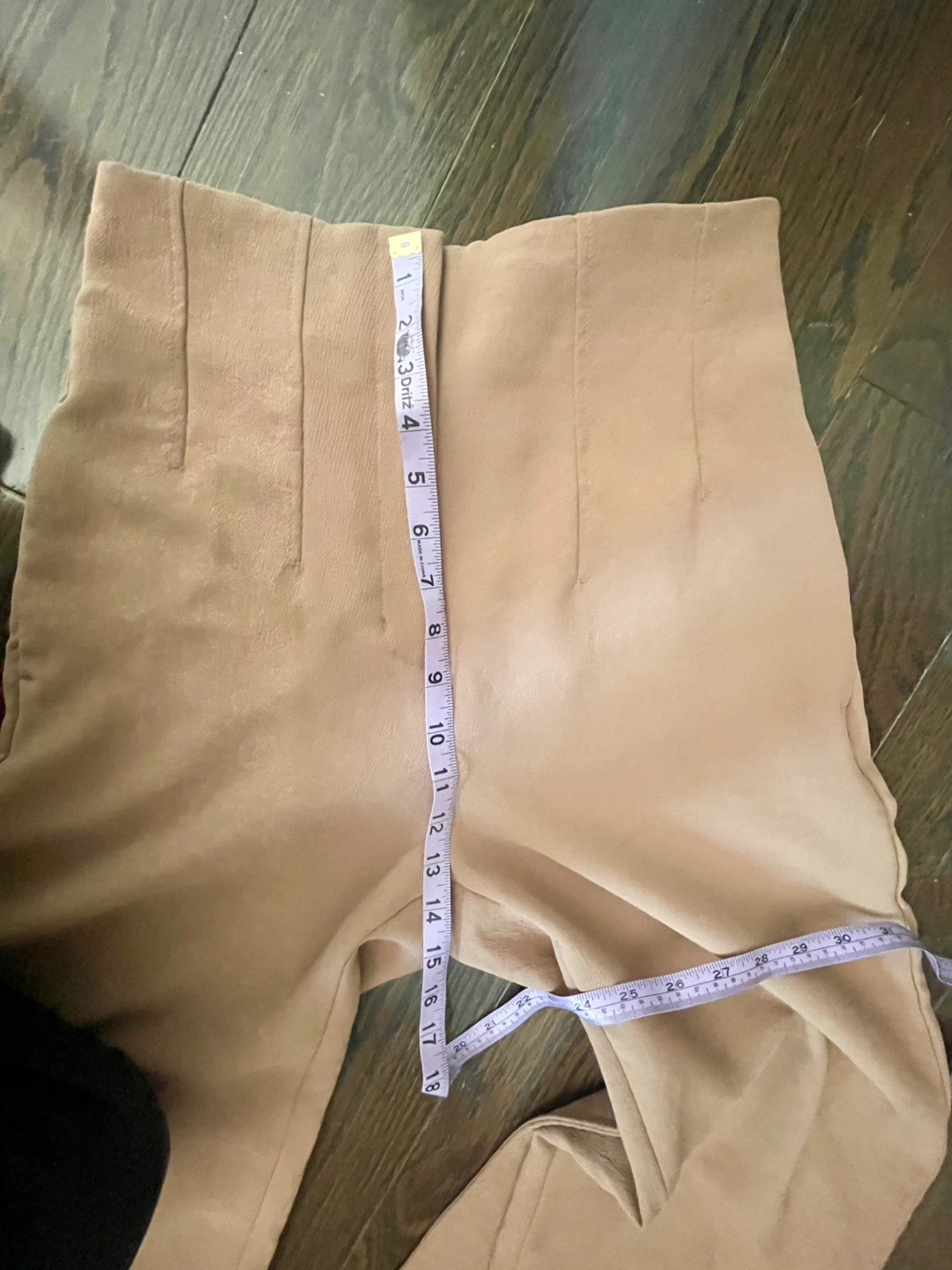 Aritzia tie front taupe pants size 6 - photo 5