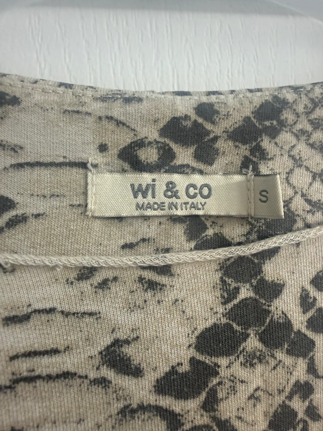 WI & CO Snake Print Dress - Size S - photo 3
