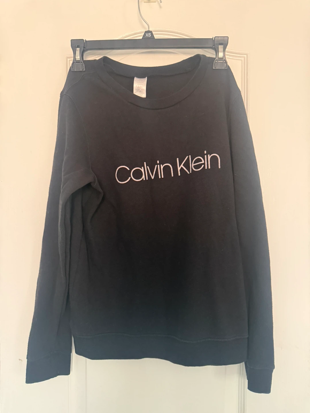 Calvin Klein Black Crewneck Sweatshirt