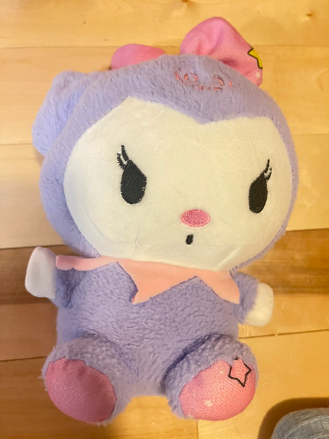Purple Plush Bunny Toy