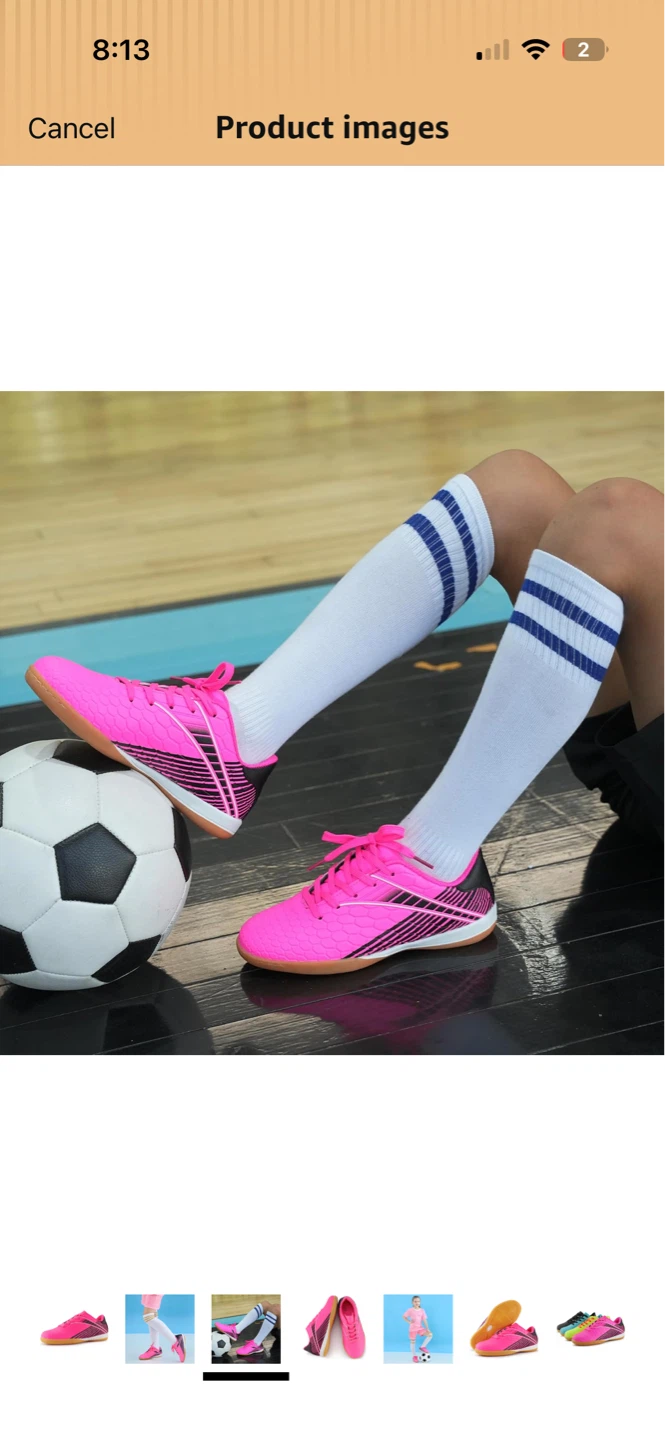 Kids indoor soccer shoes - photo 2