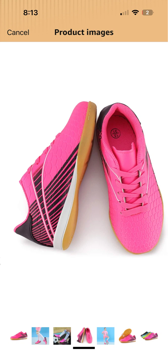Kids indoor soccer shoes - photo 5