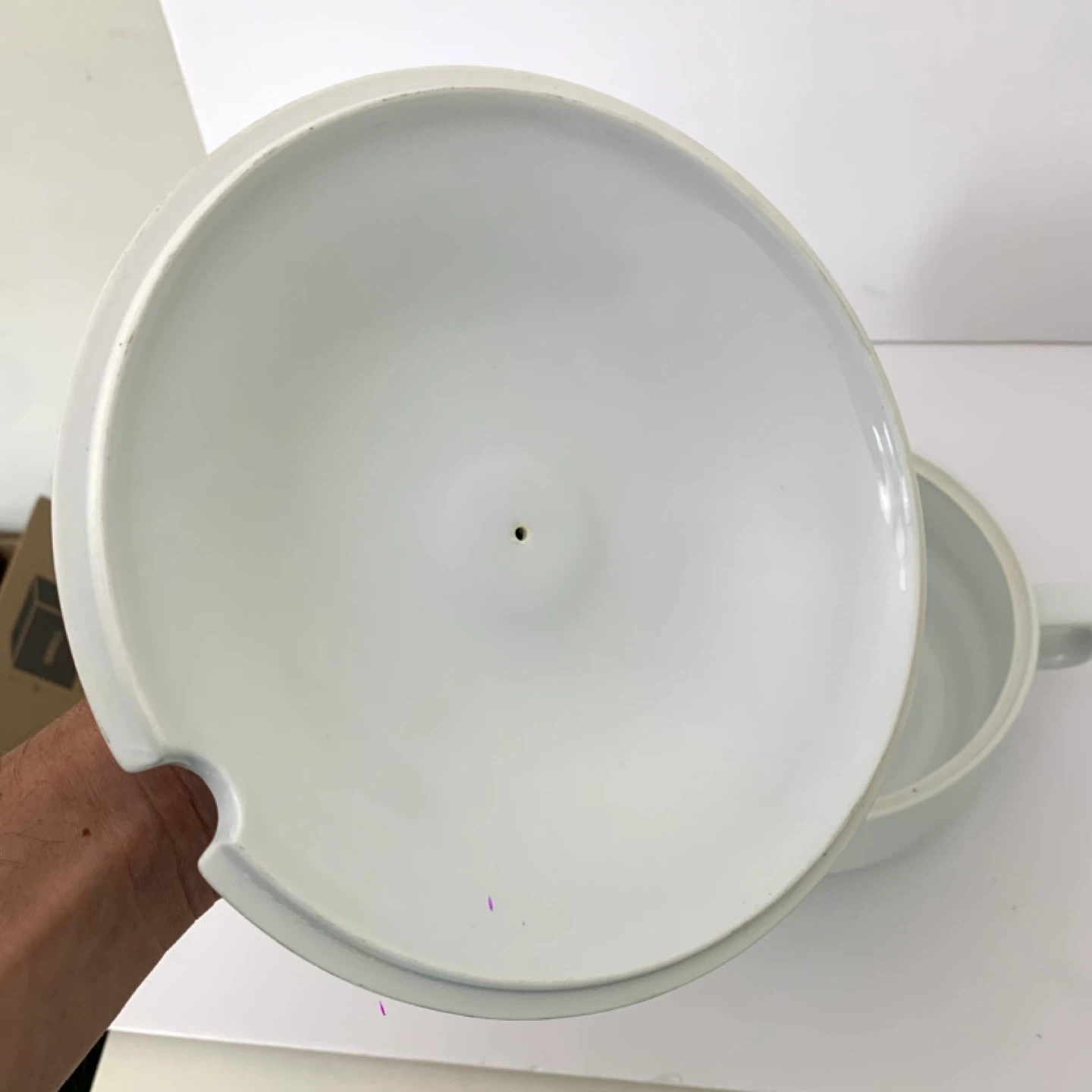Soup Tureen Serving Bowl Covered Bowl Ceramic Serving Dish - photo 5