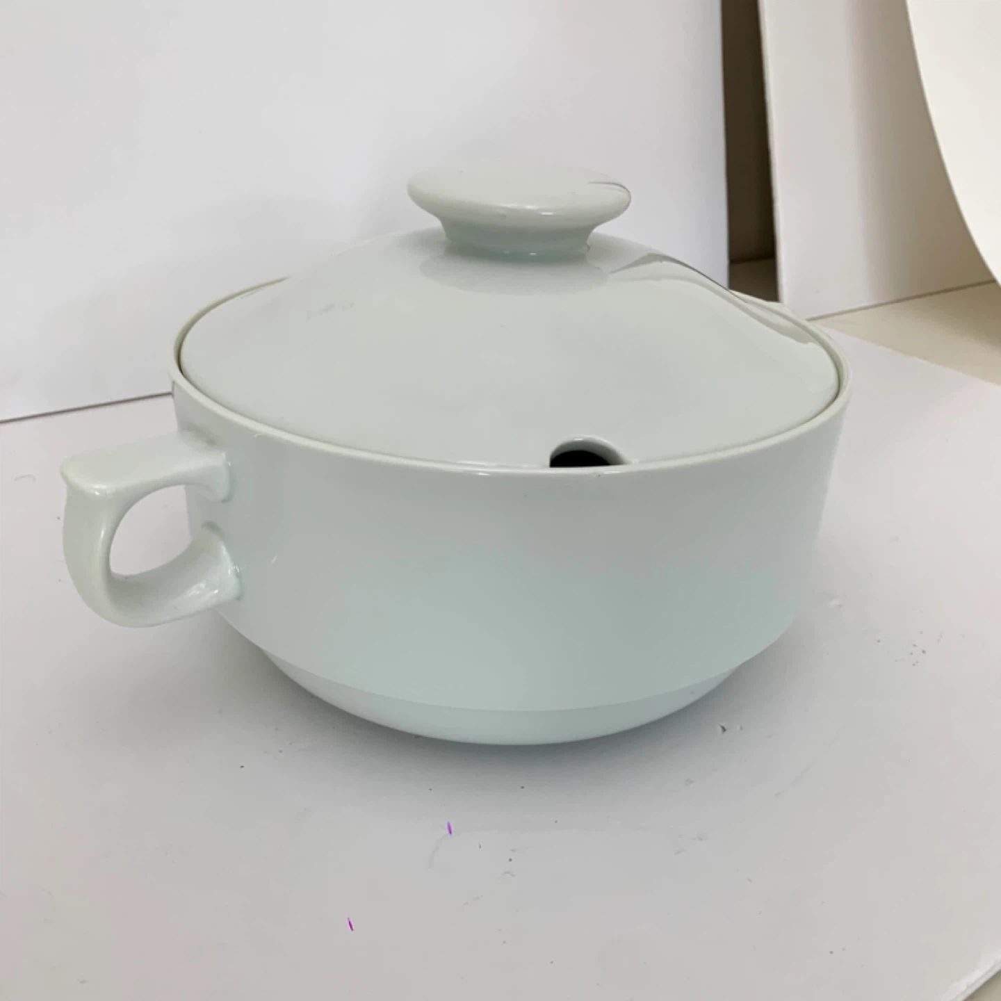 Soup Tureen Serving Bowl Covered Bowl Ceramic Serving Dish - photo 2