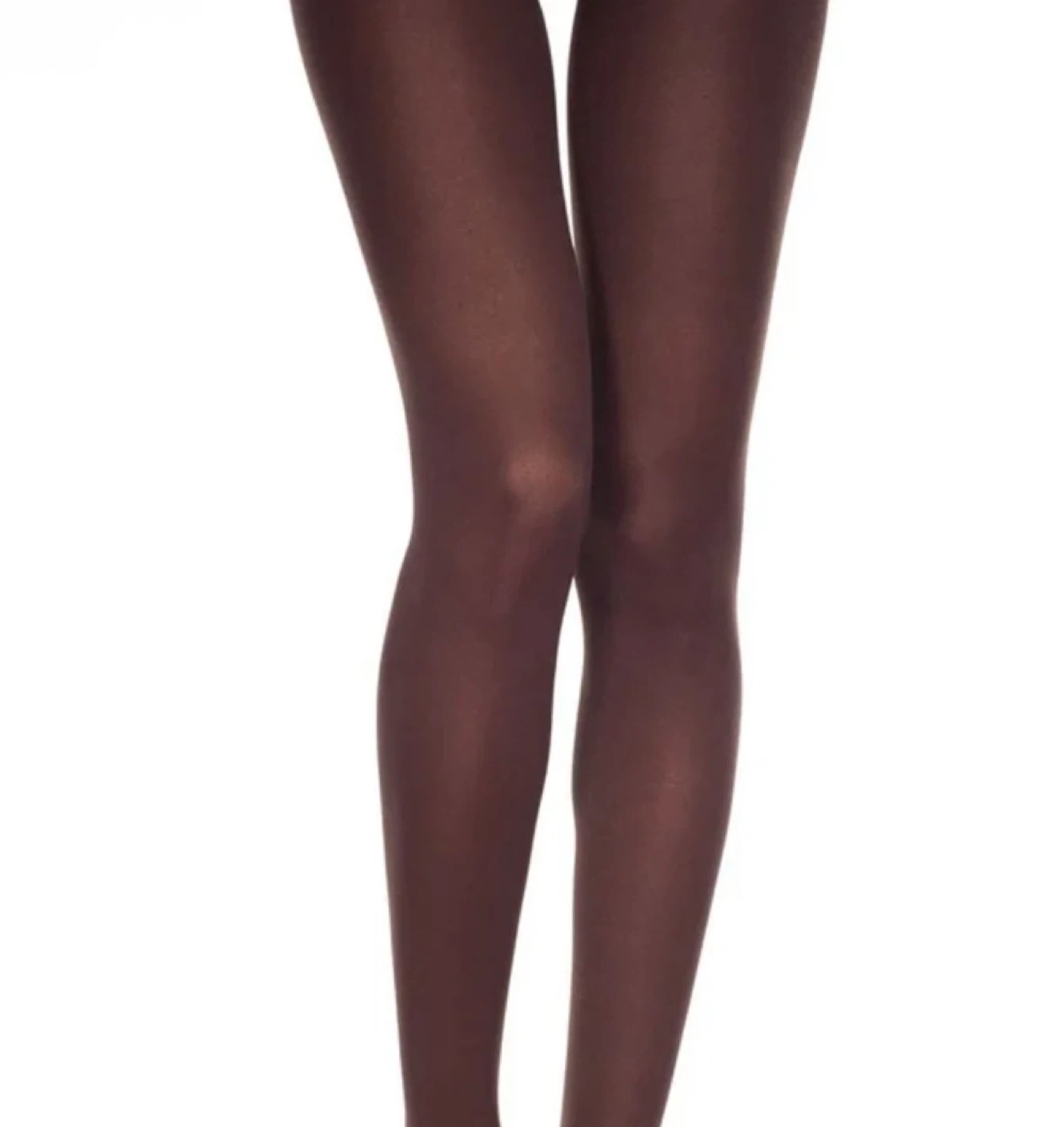 2-pack bundle Opaque Tights in Coffee & Burgundy - photo 2