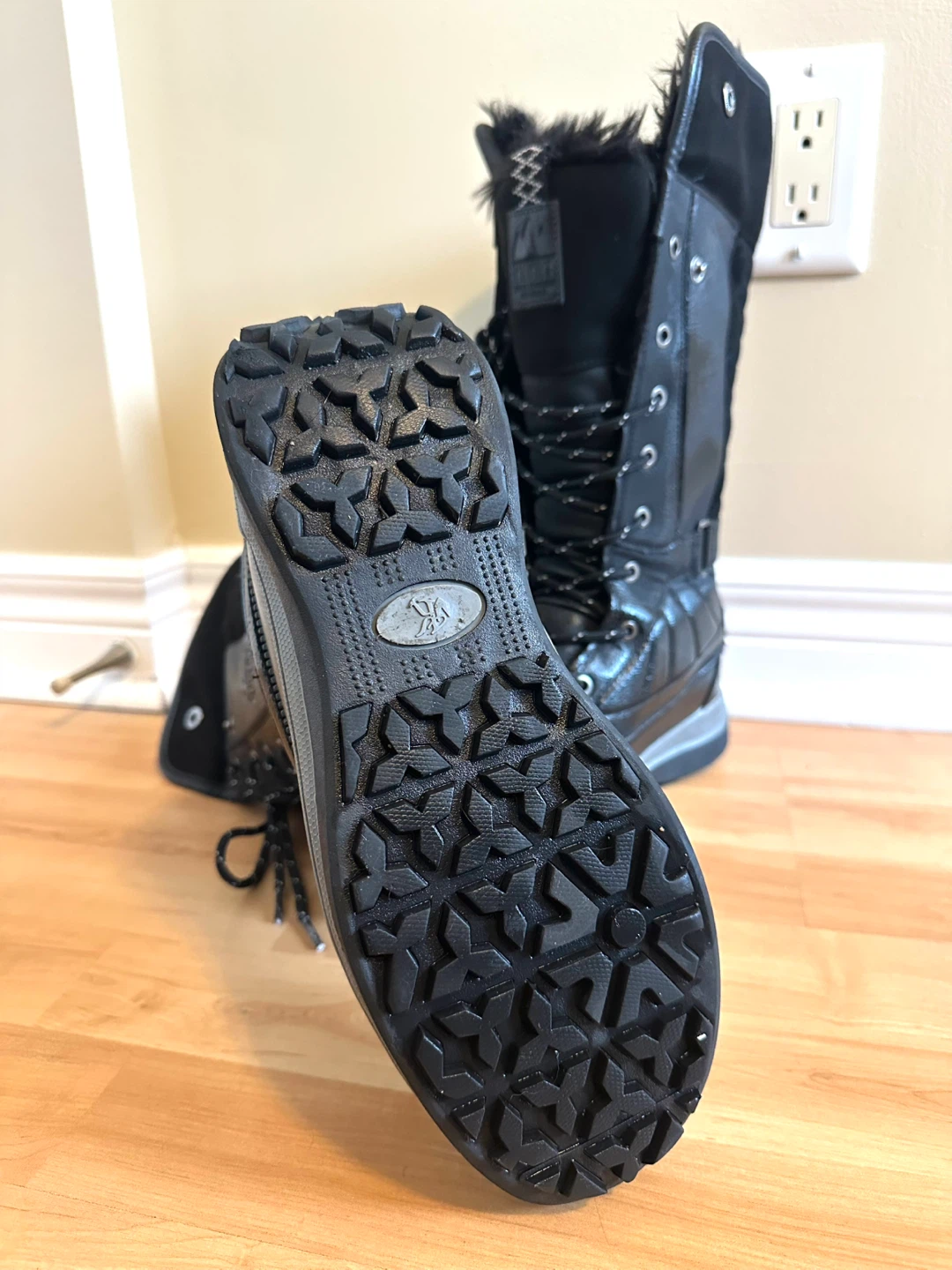 KONKRETE Winter Boots - Black Size 10 - photo 3