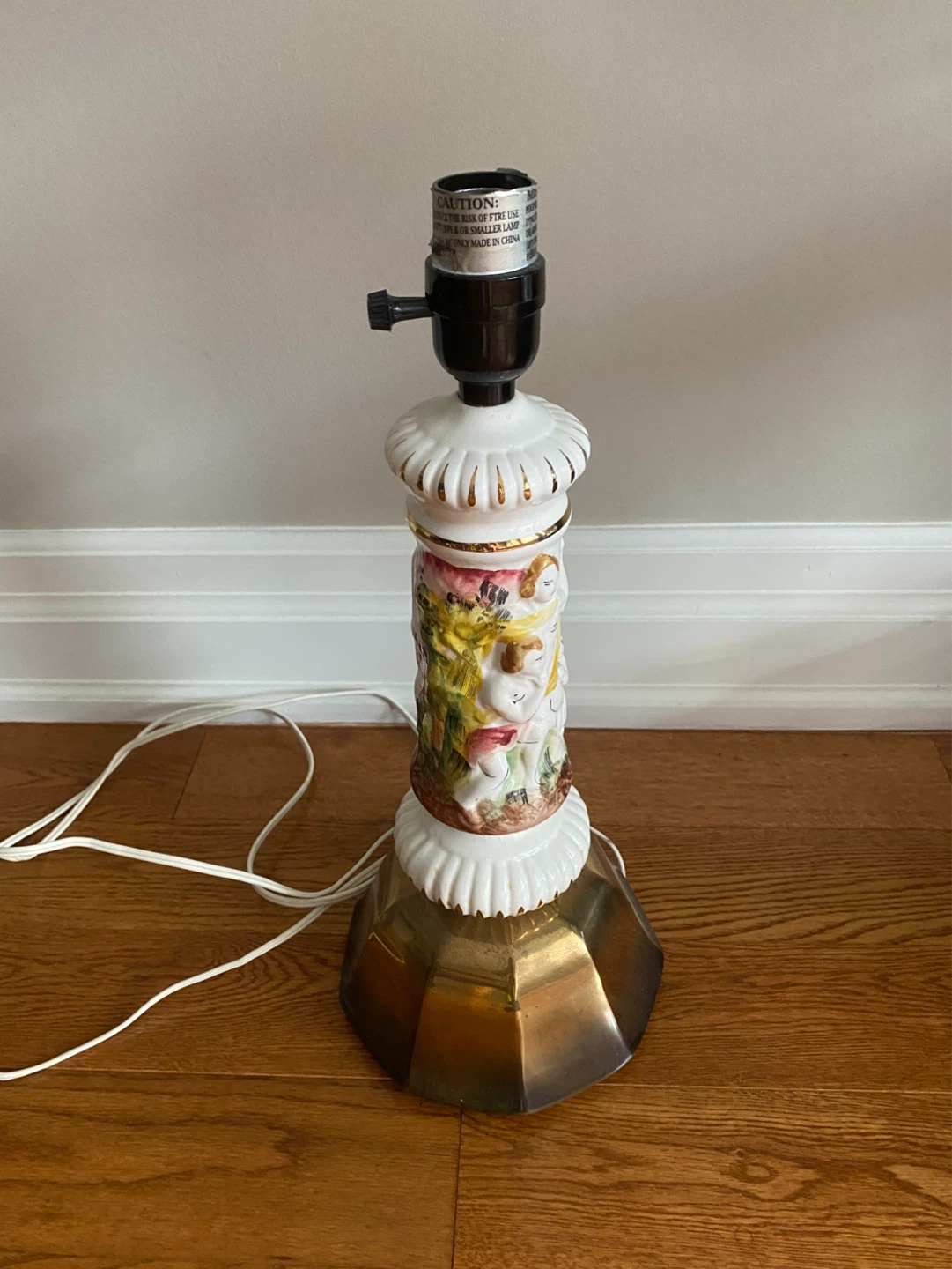 Vintage Ceramic Table Lamp