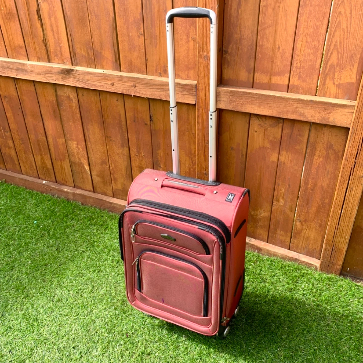 Rolling Suitcase Travel Luggage Carry On Bag Wheeled Luggage