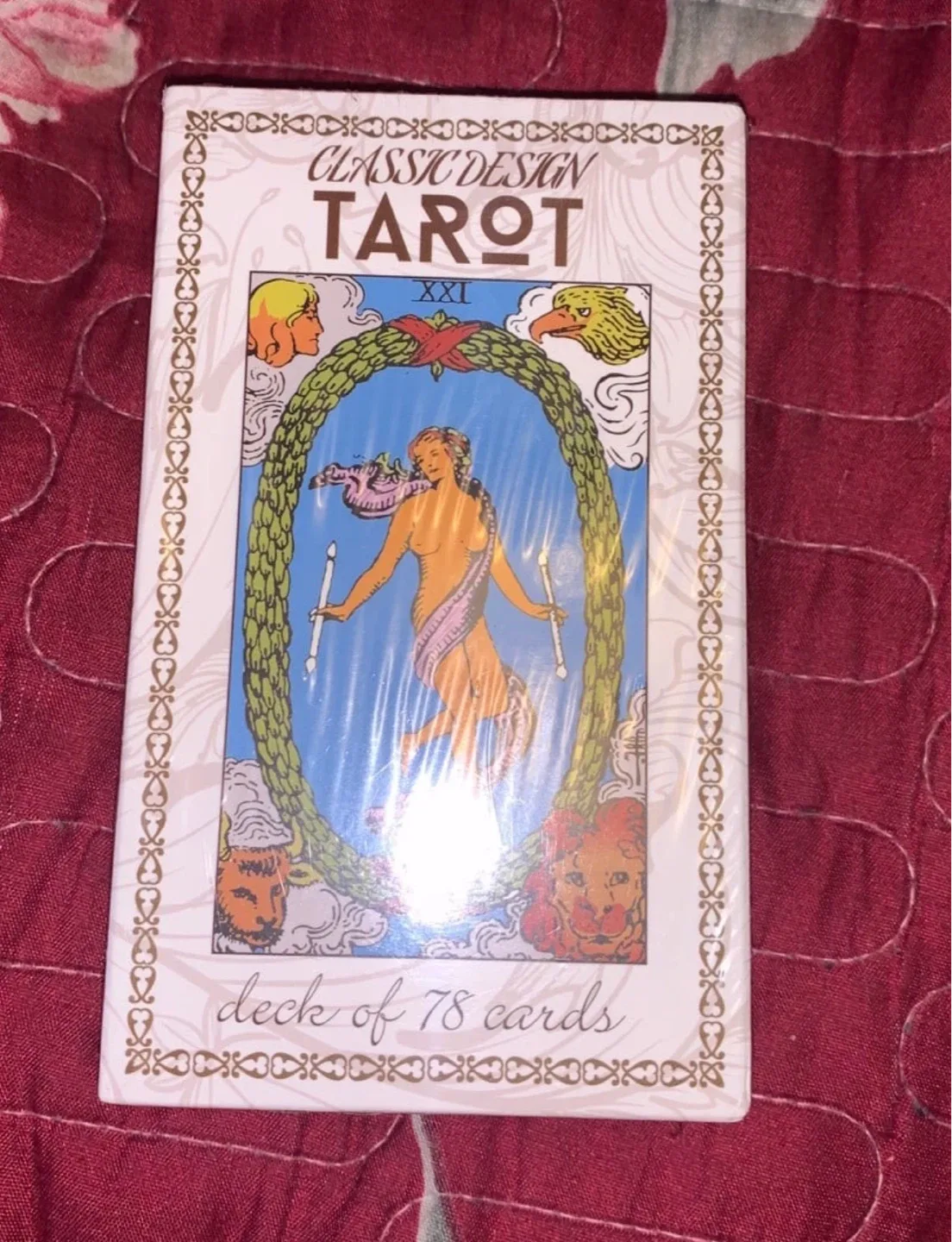 ⚽  Classic Design Tarot Deck - 78 Cards