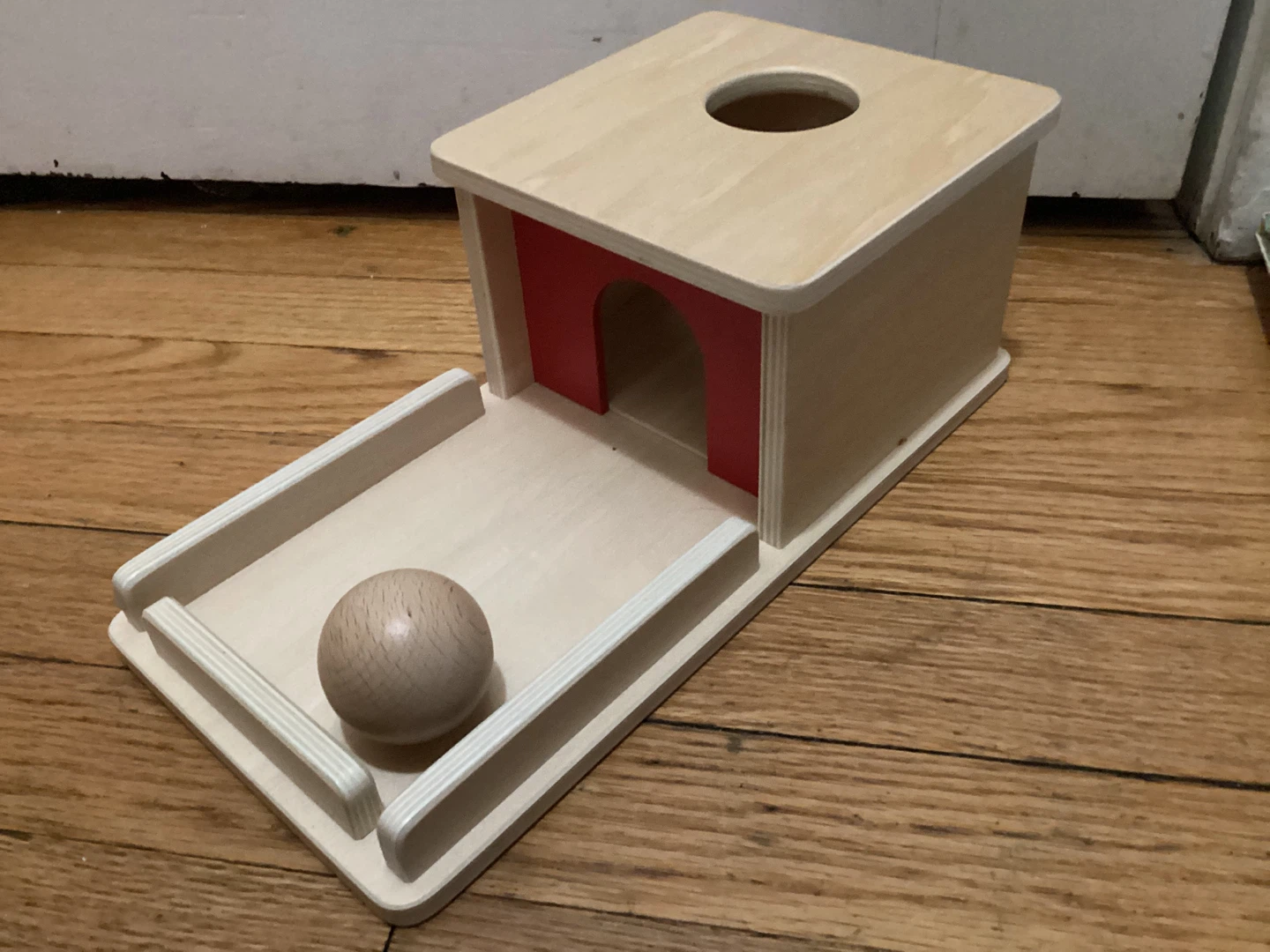 ⚽️ Wooden Ball Drop Toy
