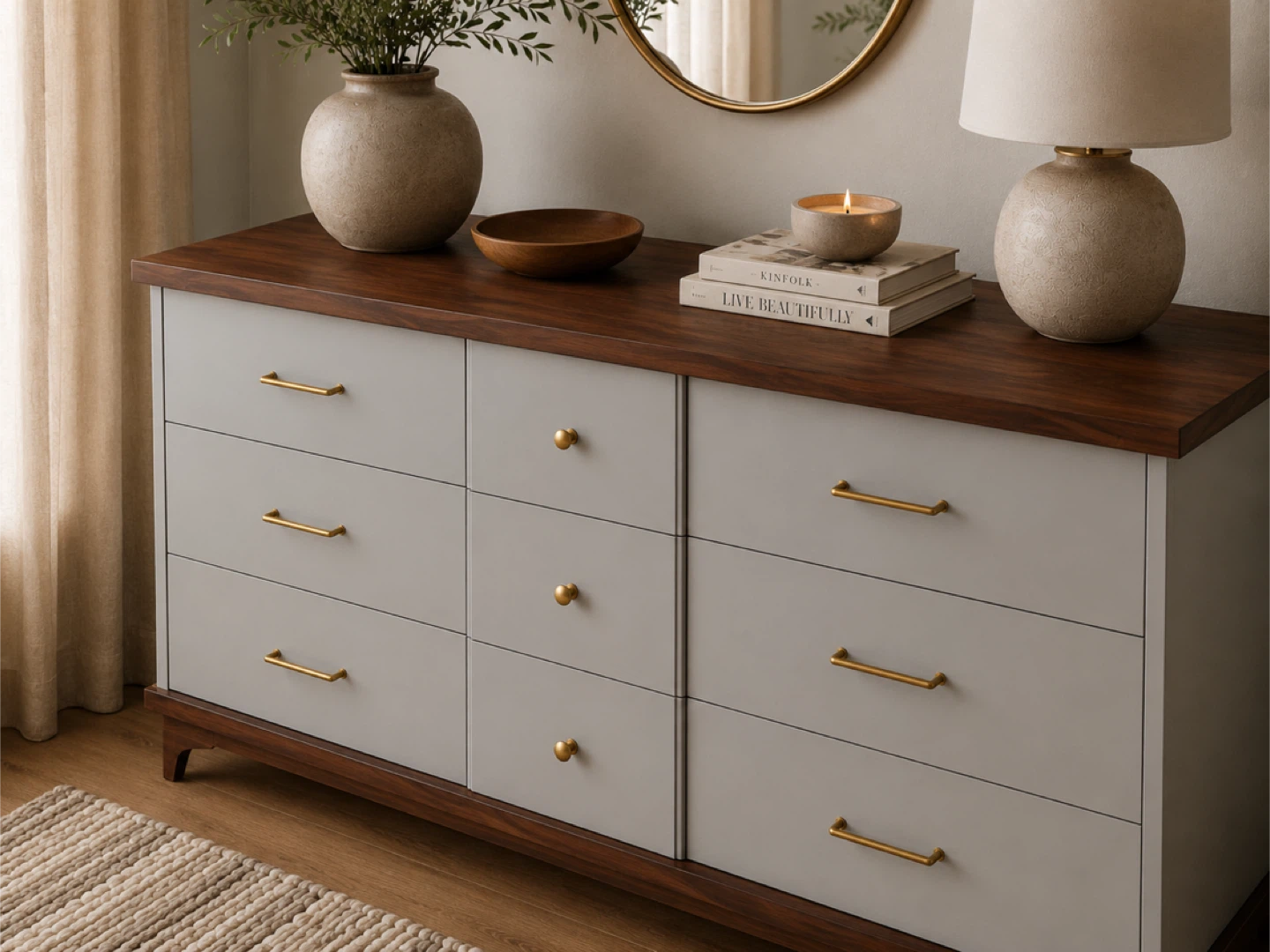 ✨Vintage Mahogany Dresser by Peppler Furniture ✨ - photo 2