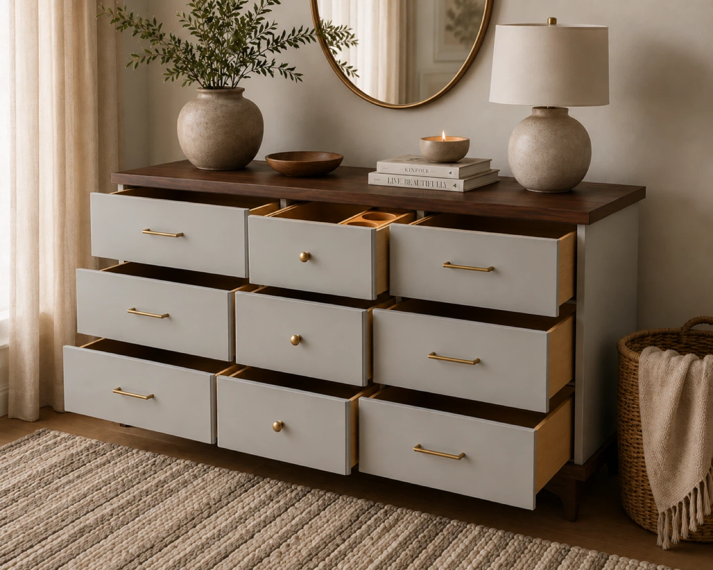 ✨Vintage Mahogany Dresser by Peppler Furniture ✨ - photo 3