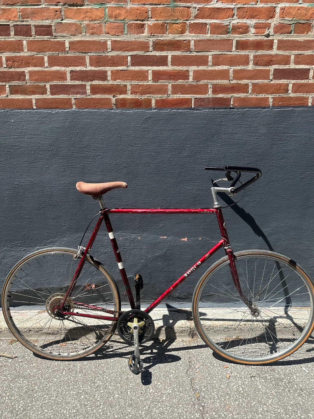 MEN SIZE XL VINTAGE NORCO SINGLE SPEED CITY ROAD BIKE - photo 4