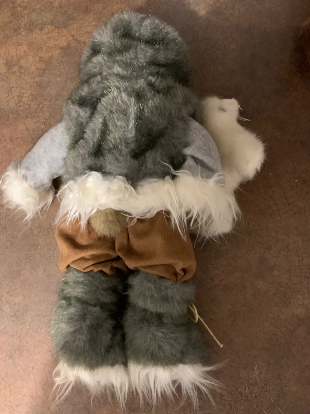Bear Plush Figure with Fur Trim - photo 2