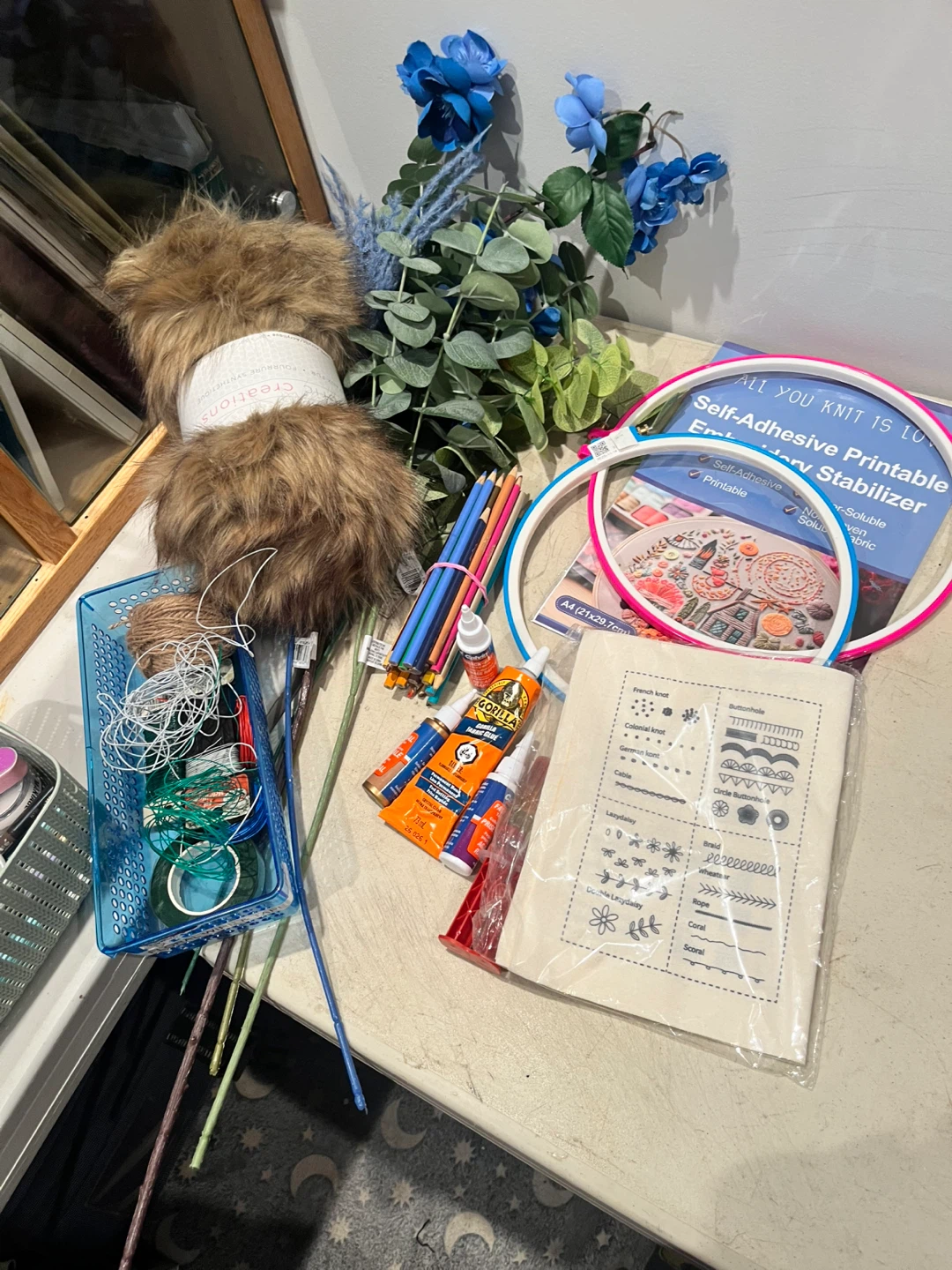 Embroidery Kit & Craft Supplies