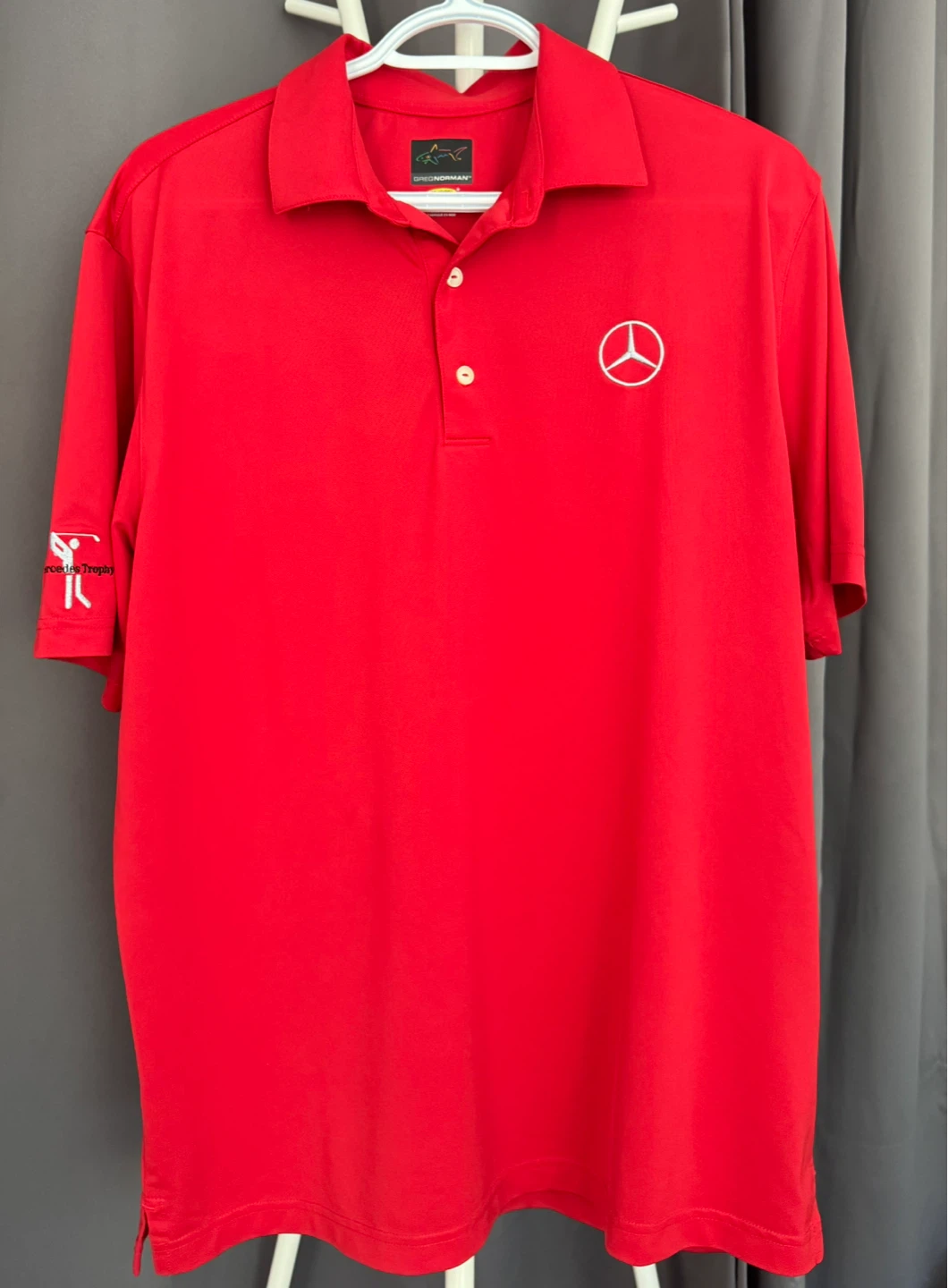 Mercedes Trophy Red Polo Shirt