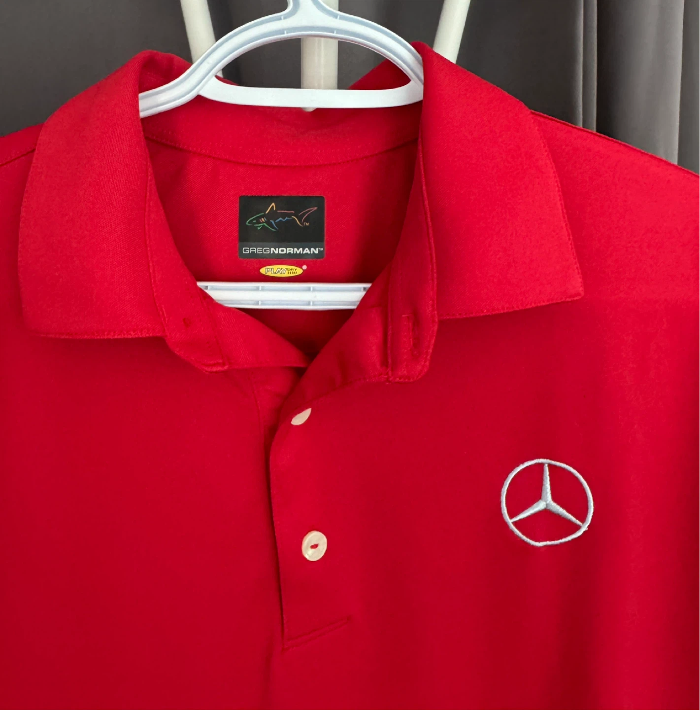 Mercedes Trophy Red Polo Shirt - photo 2