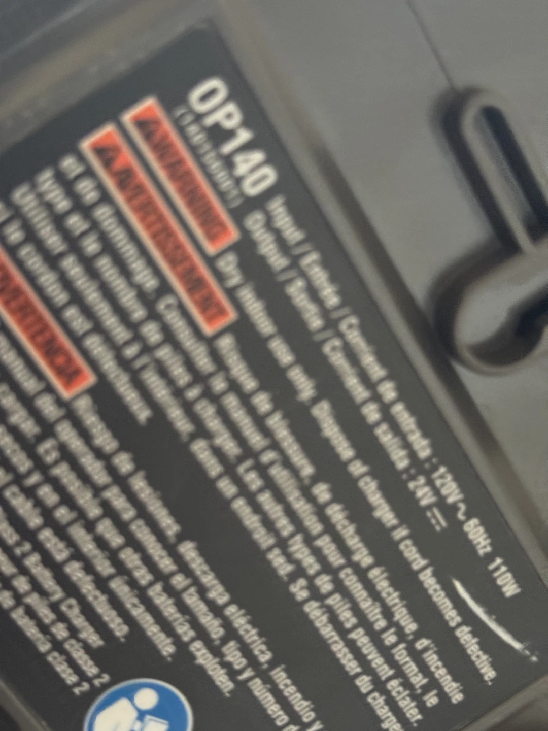 Ryobi Lithium 24V Battery Charger - photo 4