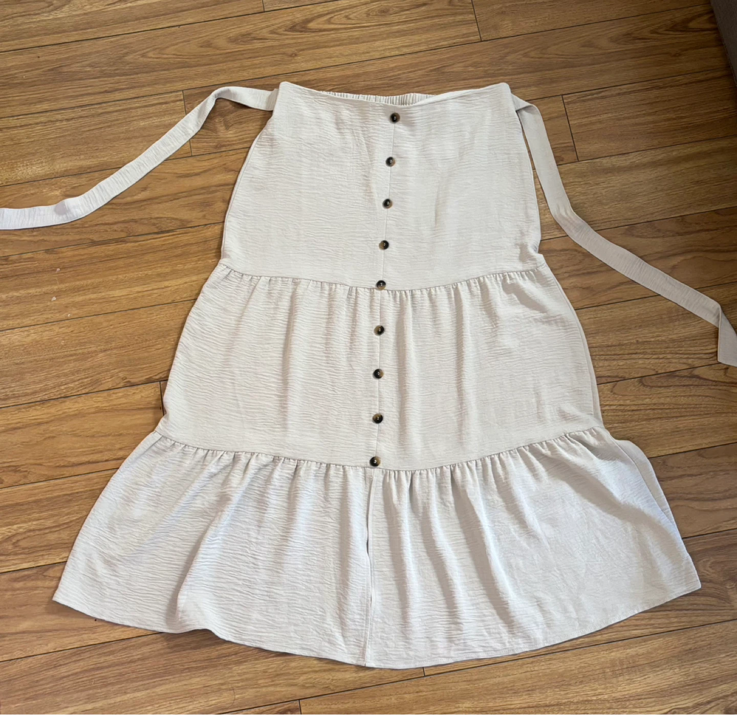 NYCC New York Clothing Co. Tiered Midi Skirt