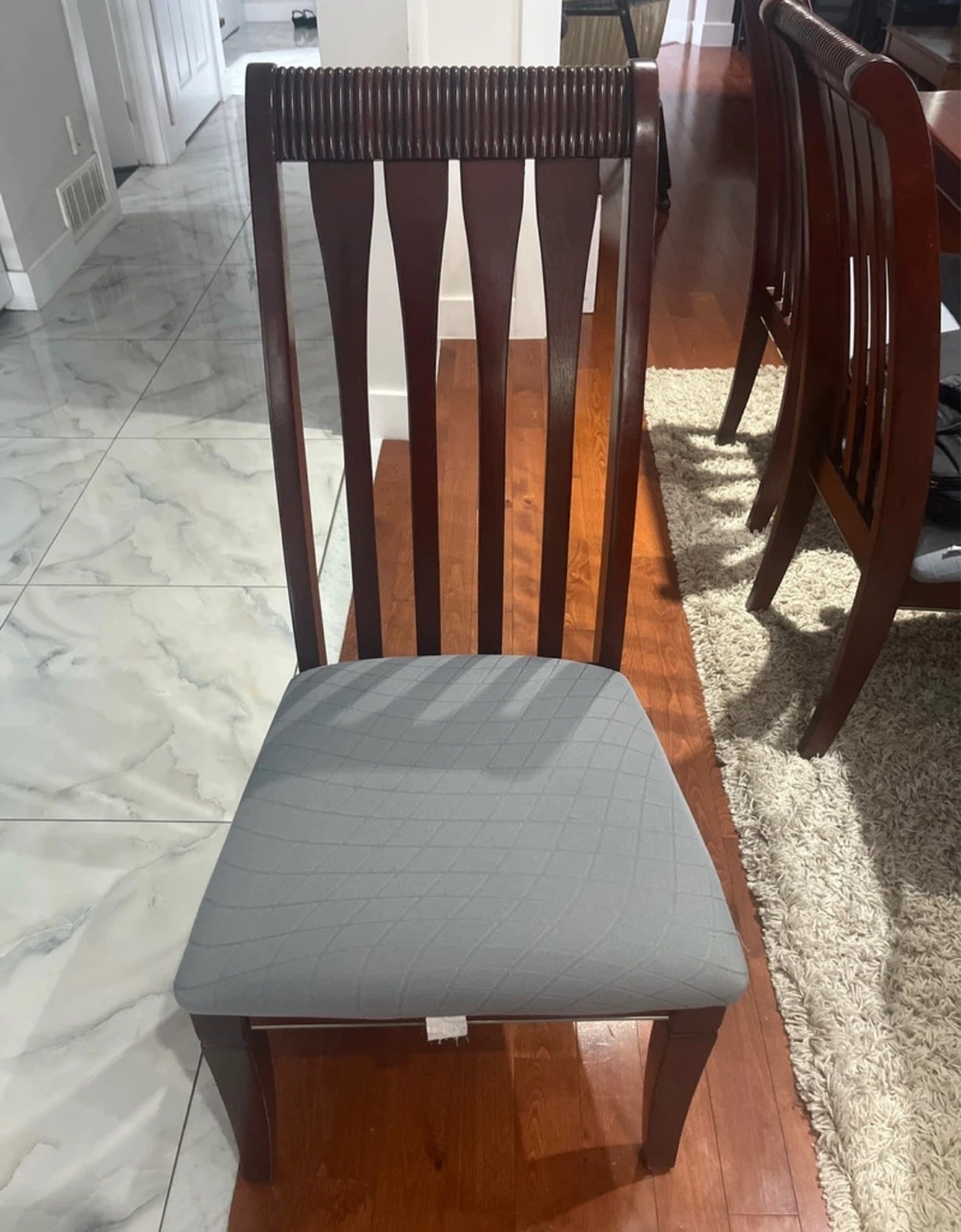 Wooden Dining Table and Chairs Set - photo 3