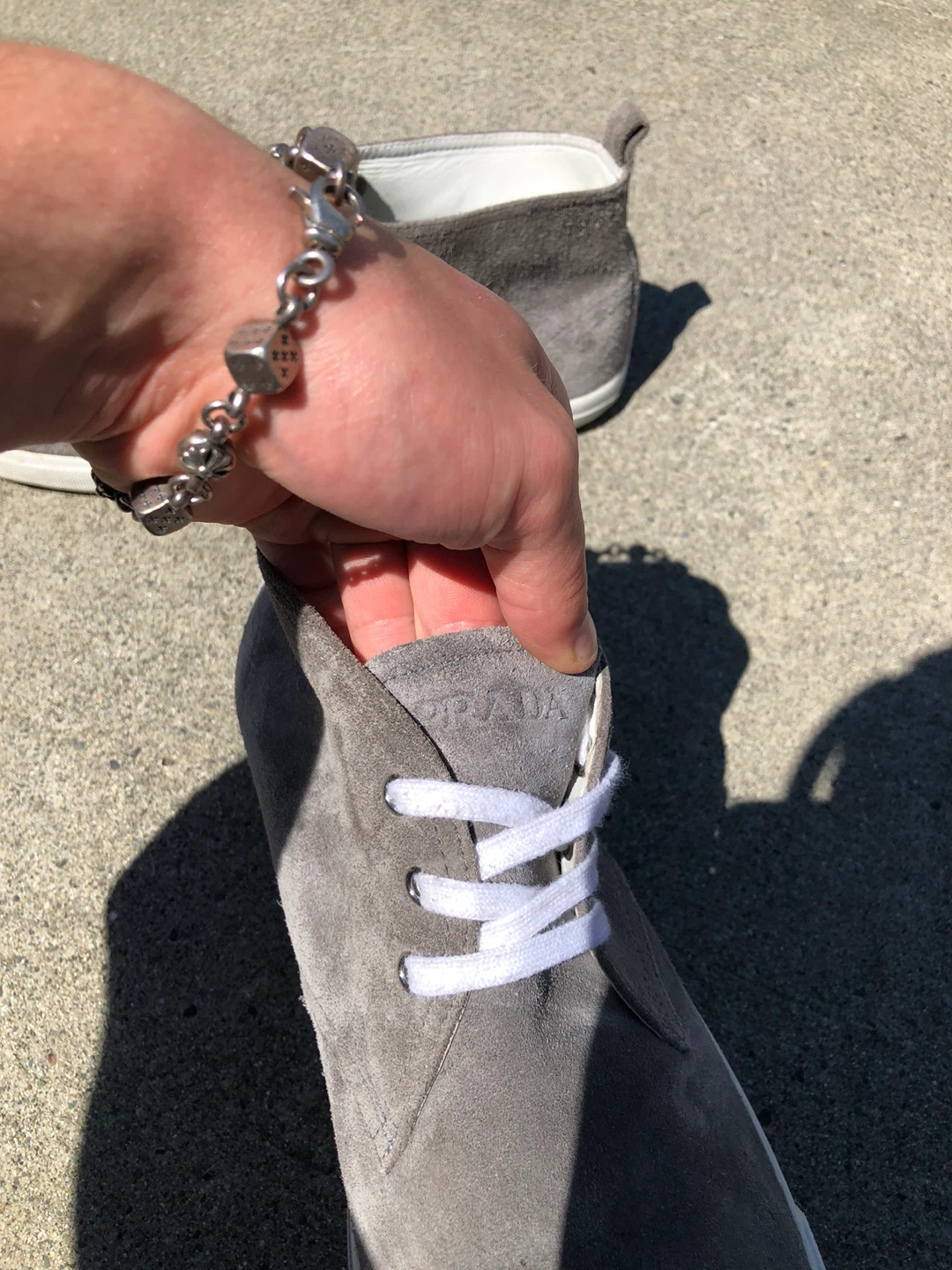 Prada Suede Chukka HighTops [Size 12] - photo 2