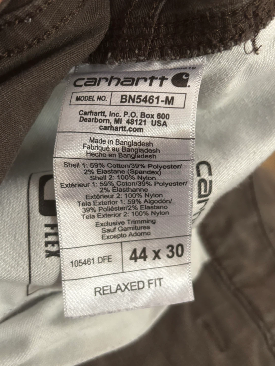 Carhartt Cargo Work Pant - photo 5