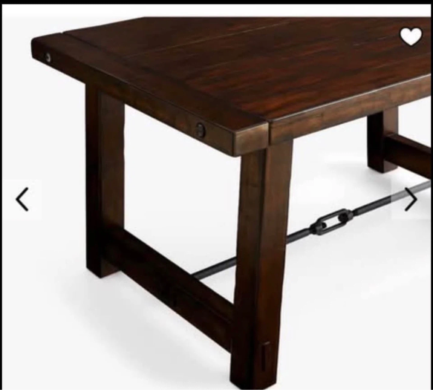Pottery Barn Benchwright Extendable Dining Table + 2 Leaves - photo 3