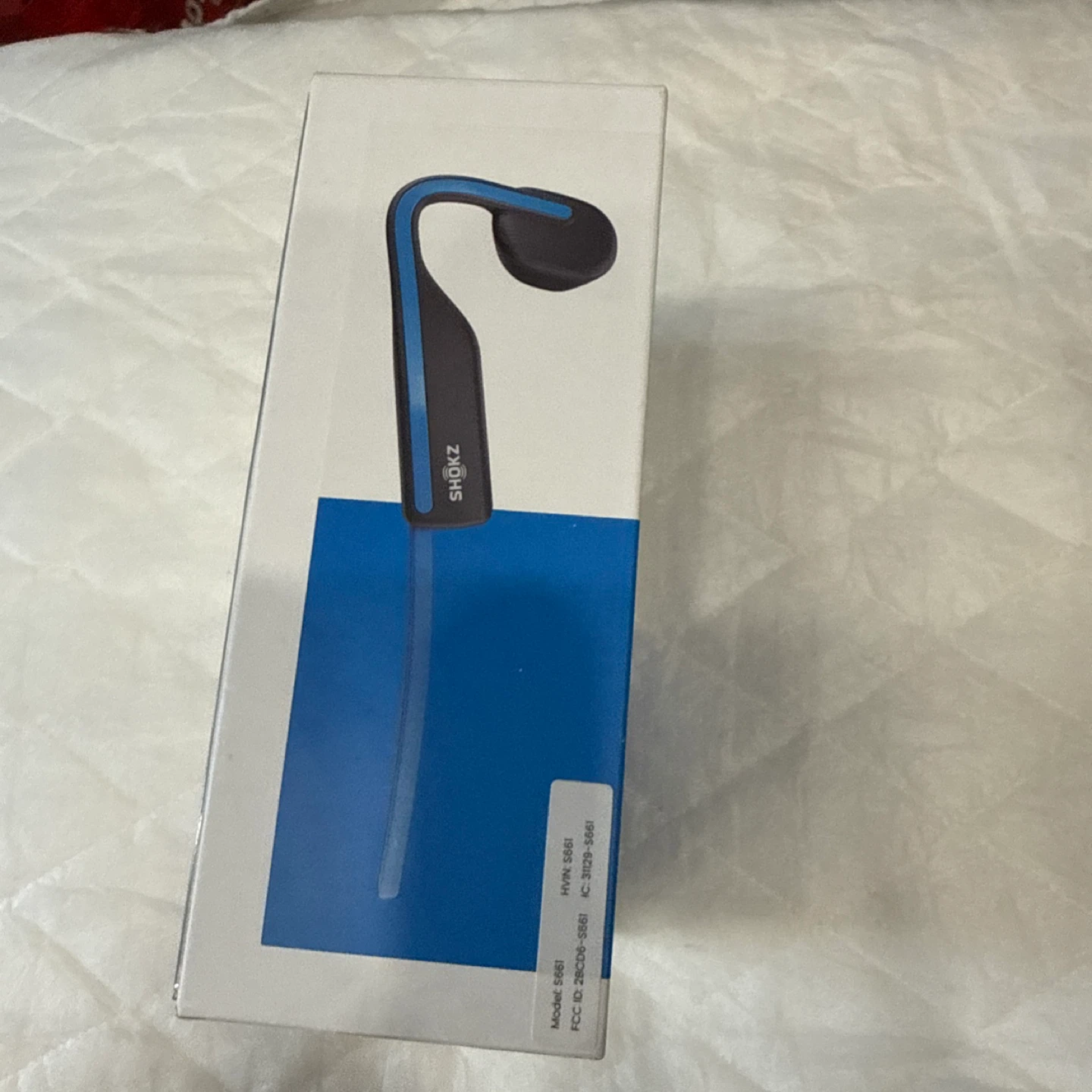 Shokz OpenMove Wireless Bone Conduction Headphones Blue - photo 2