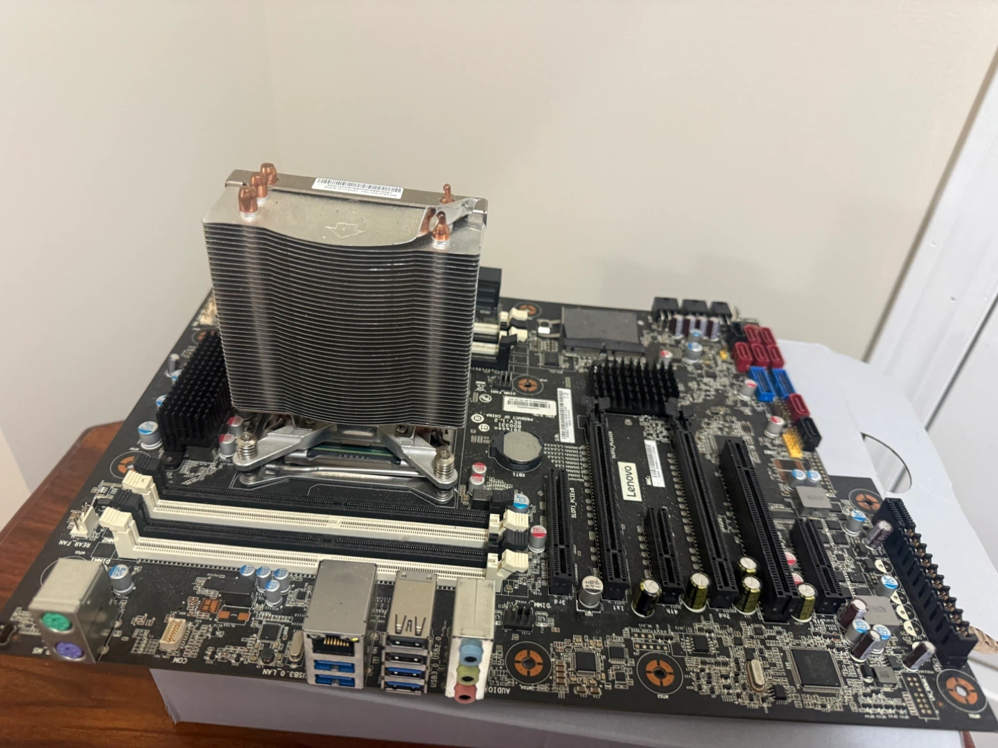 Lenovo Motherboard with CPU Cooler
