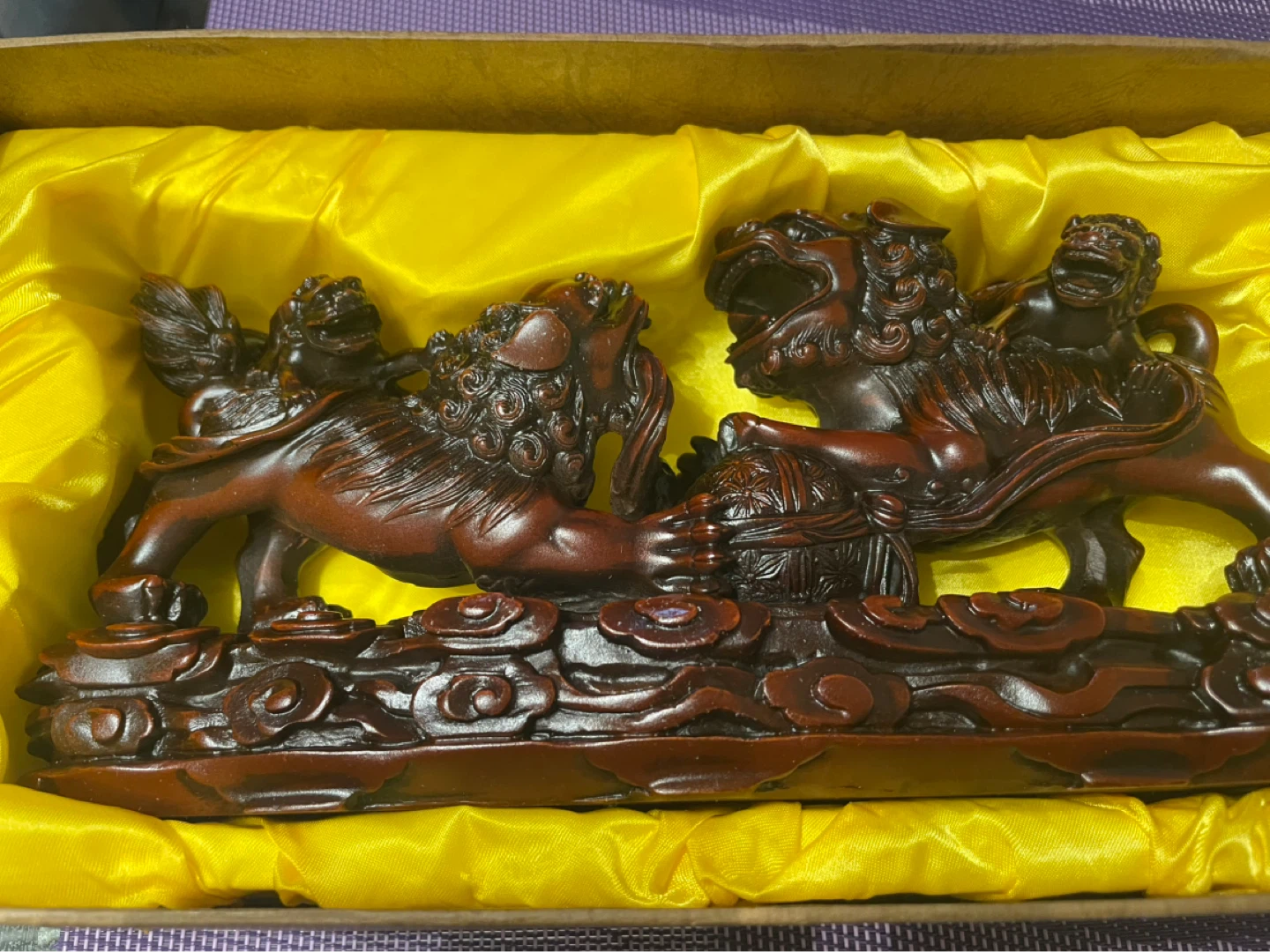 Foo dogs sculpture ⚽