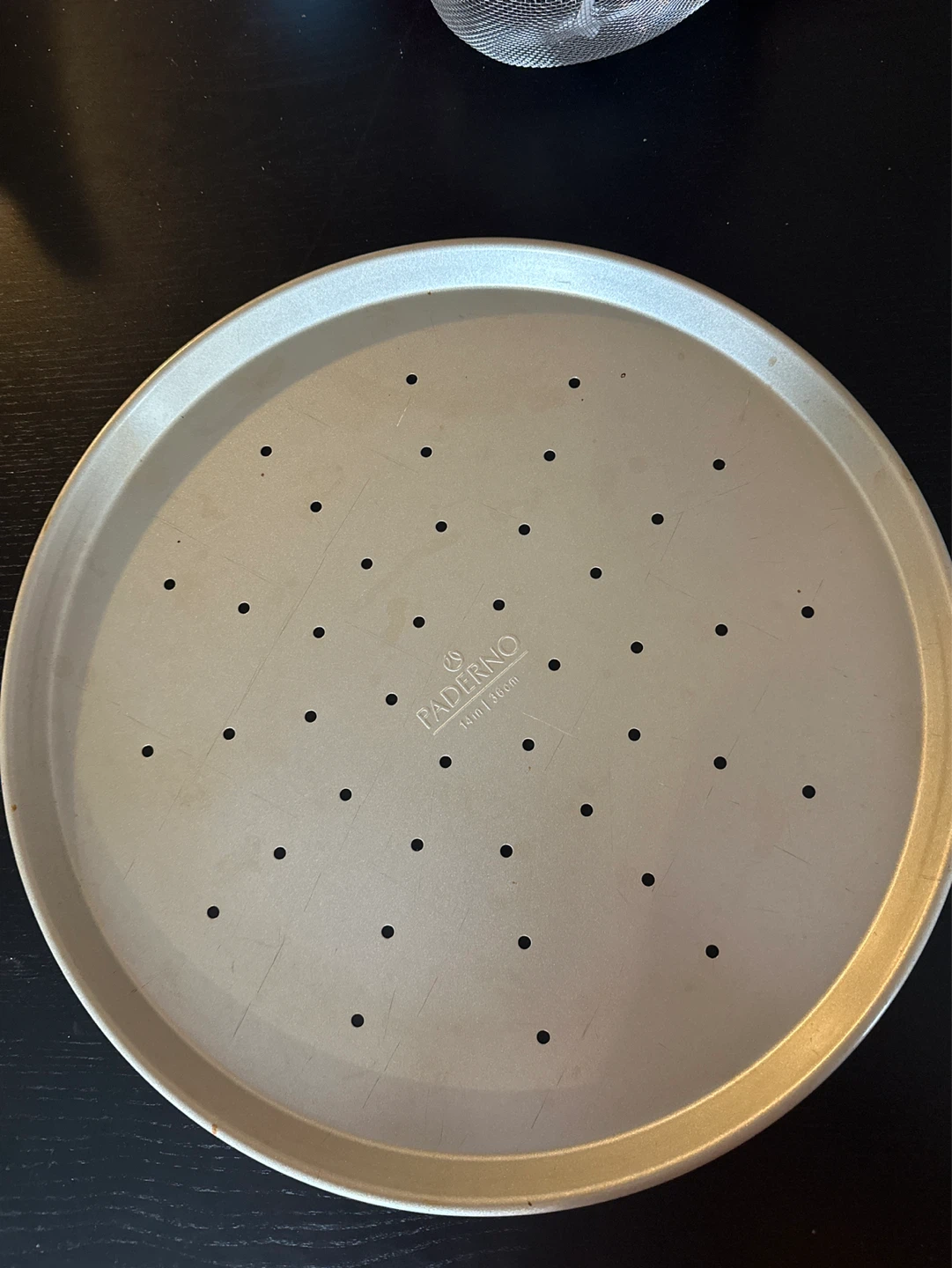 Paderno Perforated Pizza Pan 14-inch
