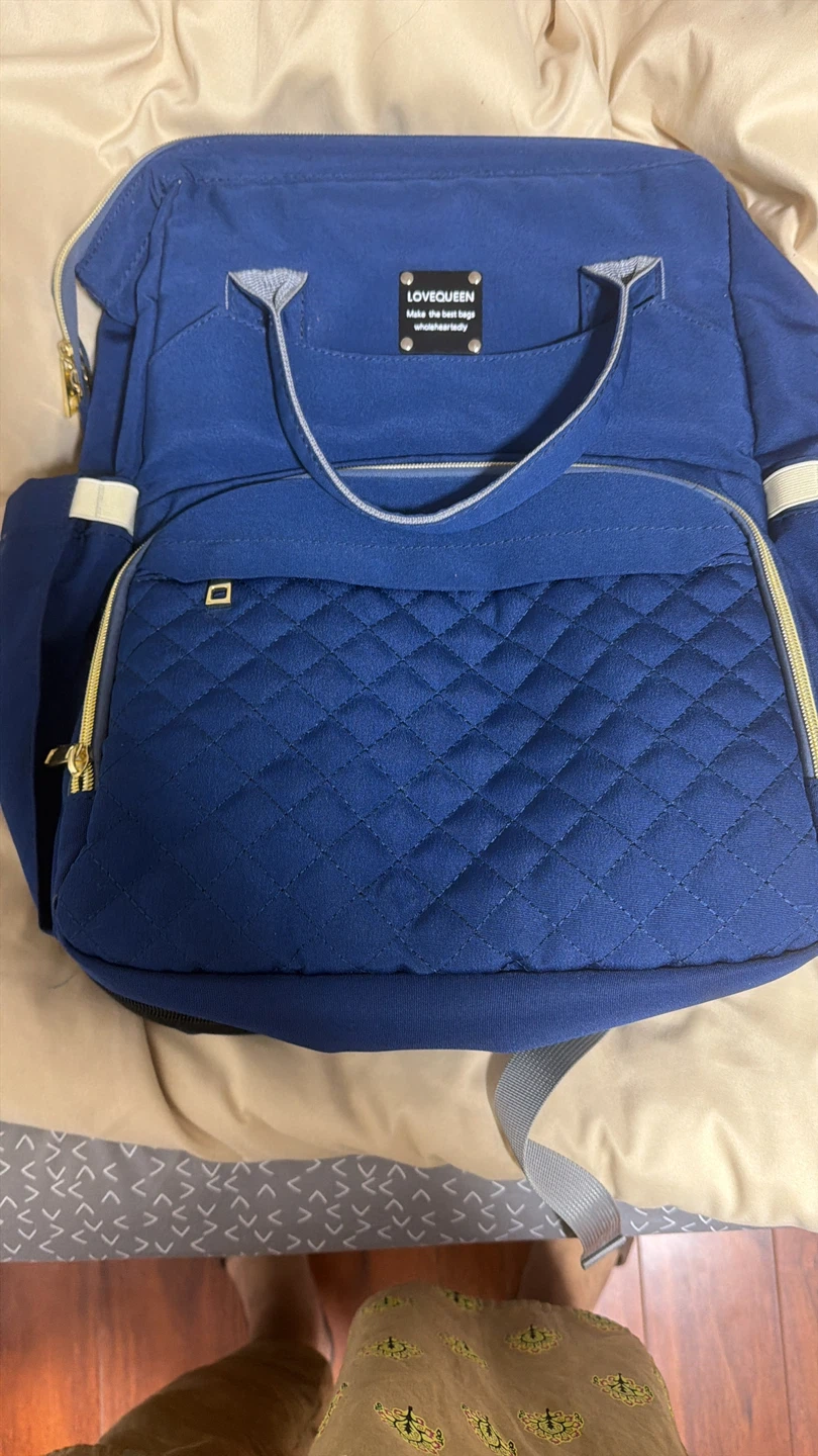 Lovequeen Diaper Bag Backpack - Blue