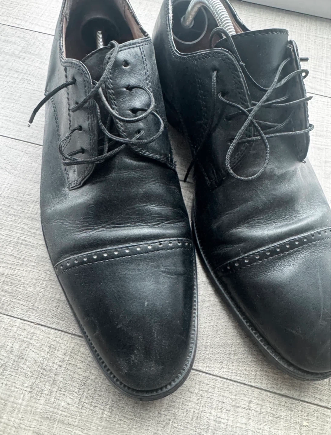 ⚽️ Black Leather Dress Shoes